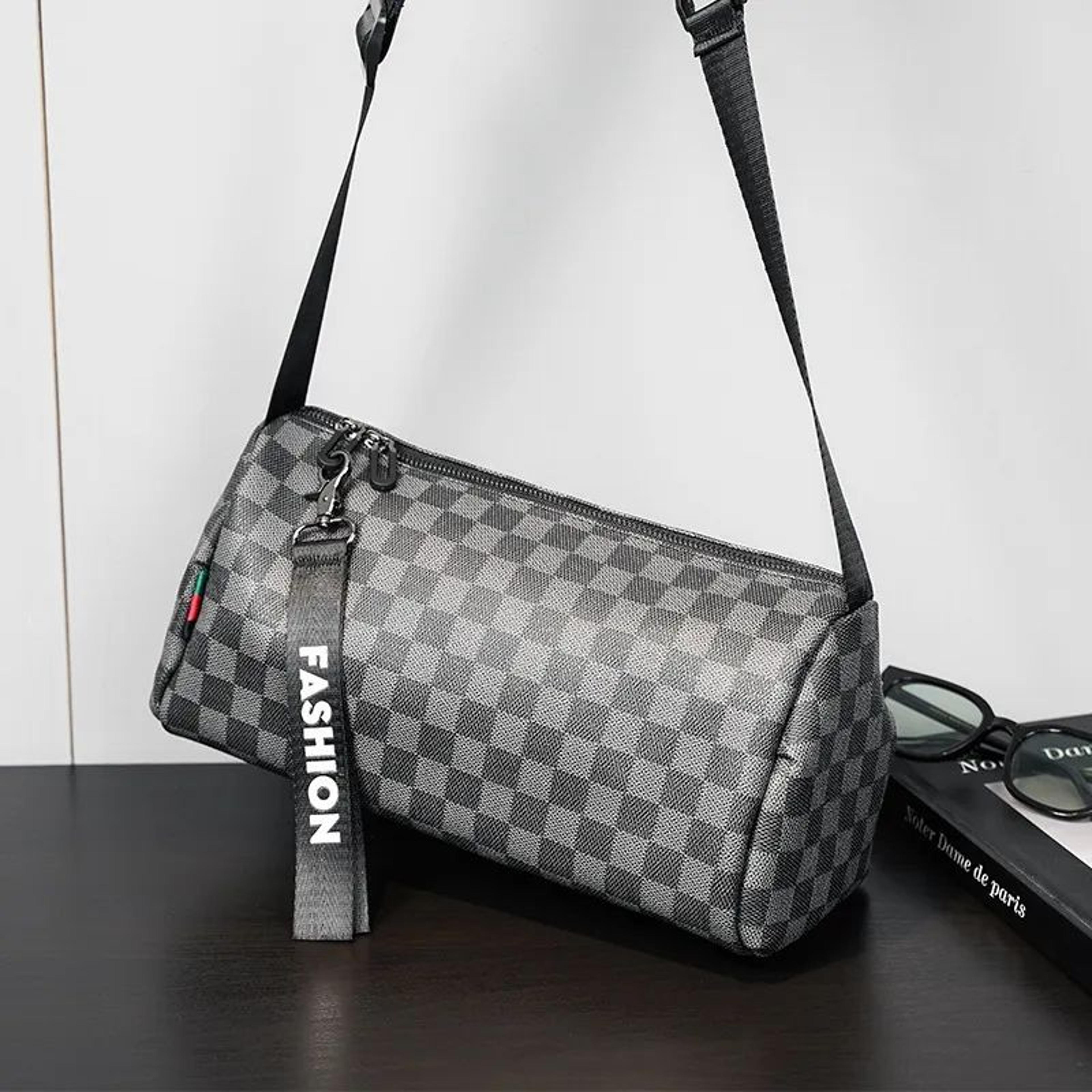 Lightweight Round Bucket Crossbody Shoulder Bag In Soft PU Material 3