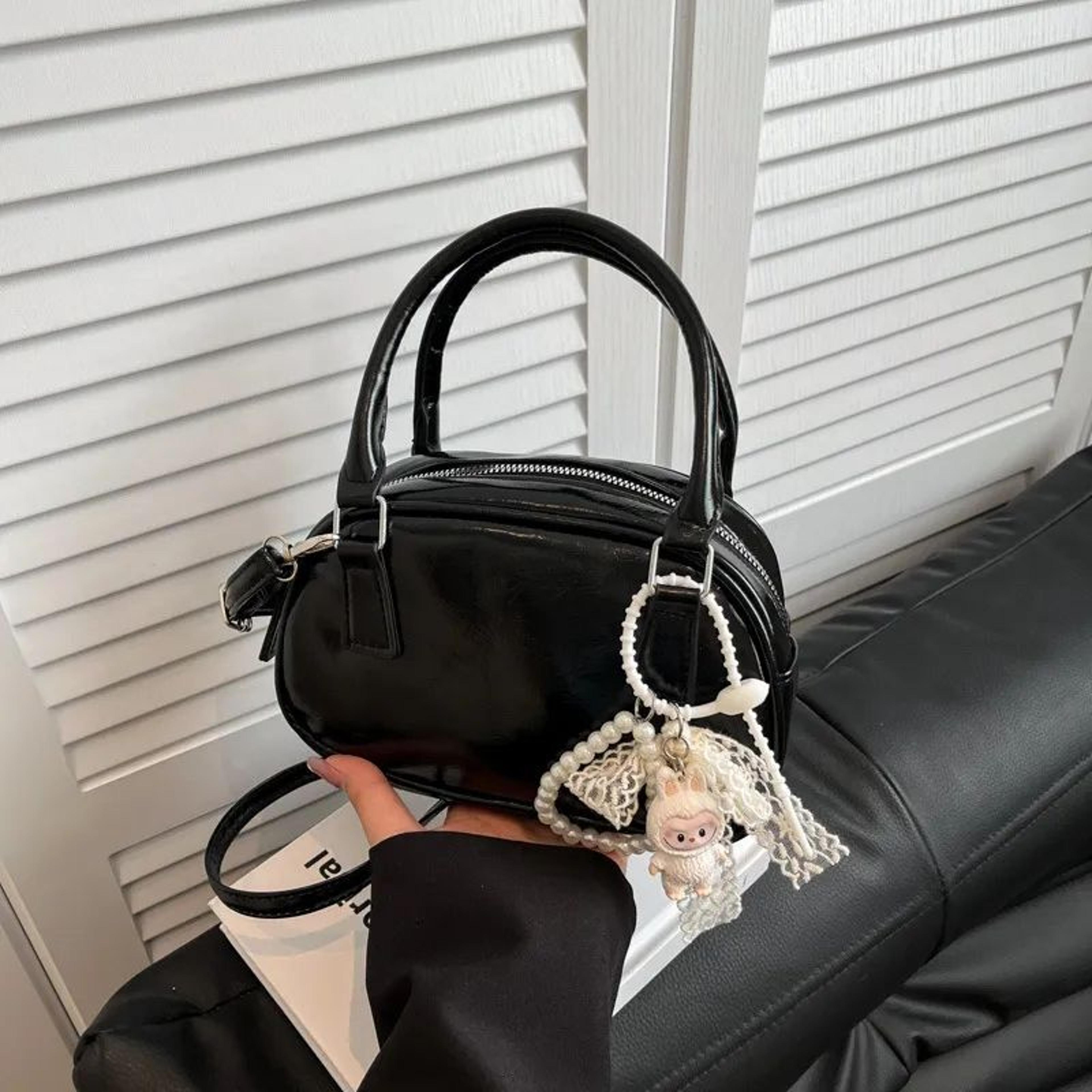 Faux Leather Crossbody Bag With Adjustable Shoulder Strap For Work And Everyday Use 1