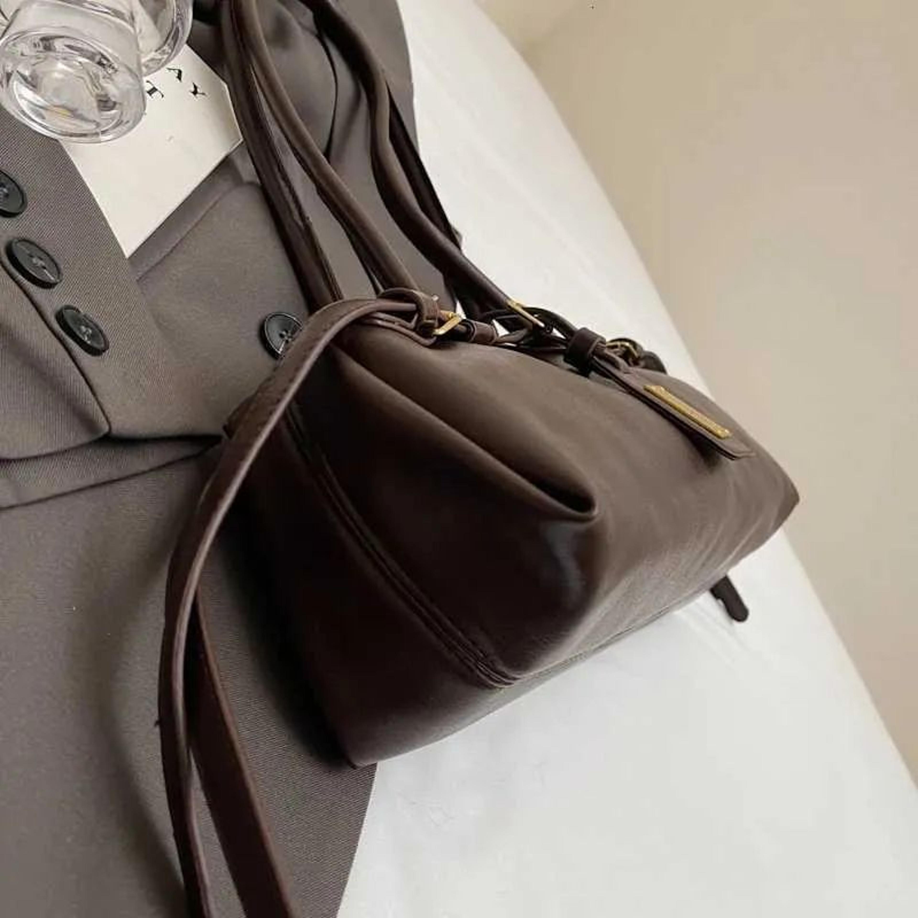 Women Vintage Style Large Capacity Crossbody Shoulder Handbag 5
