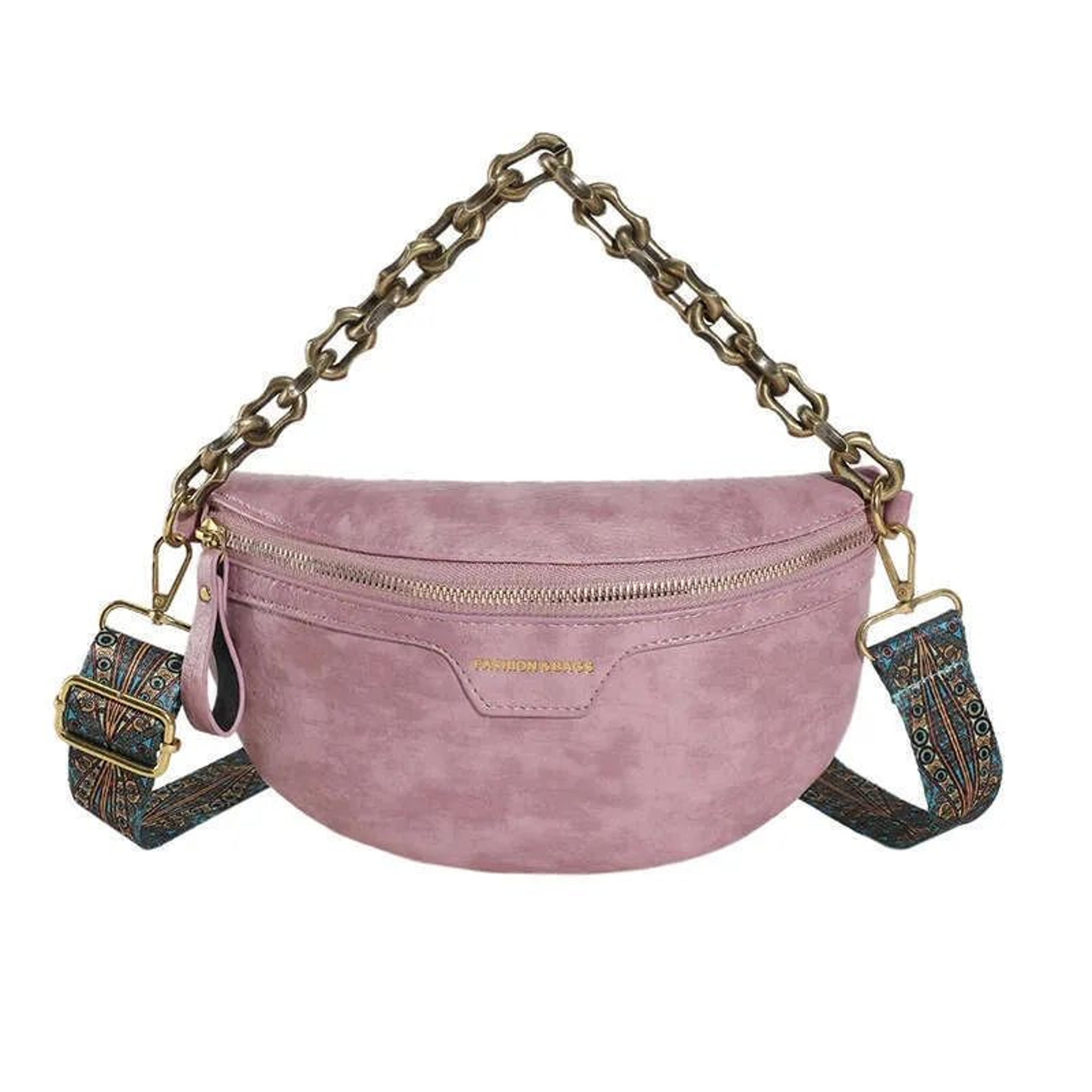 womens western style crossbody chest bag with single shoulder design