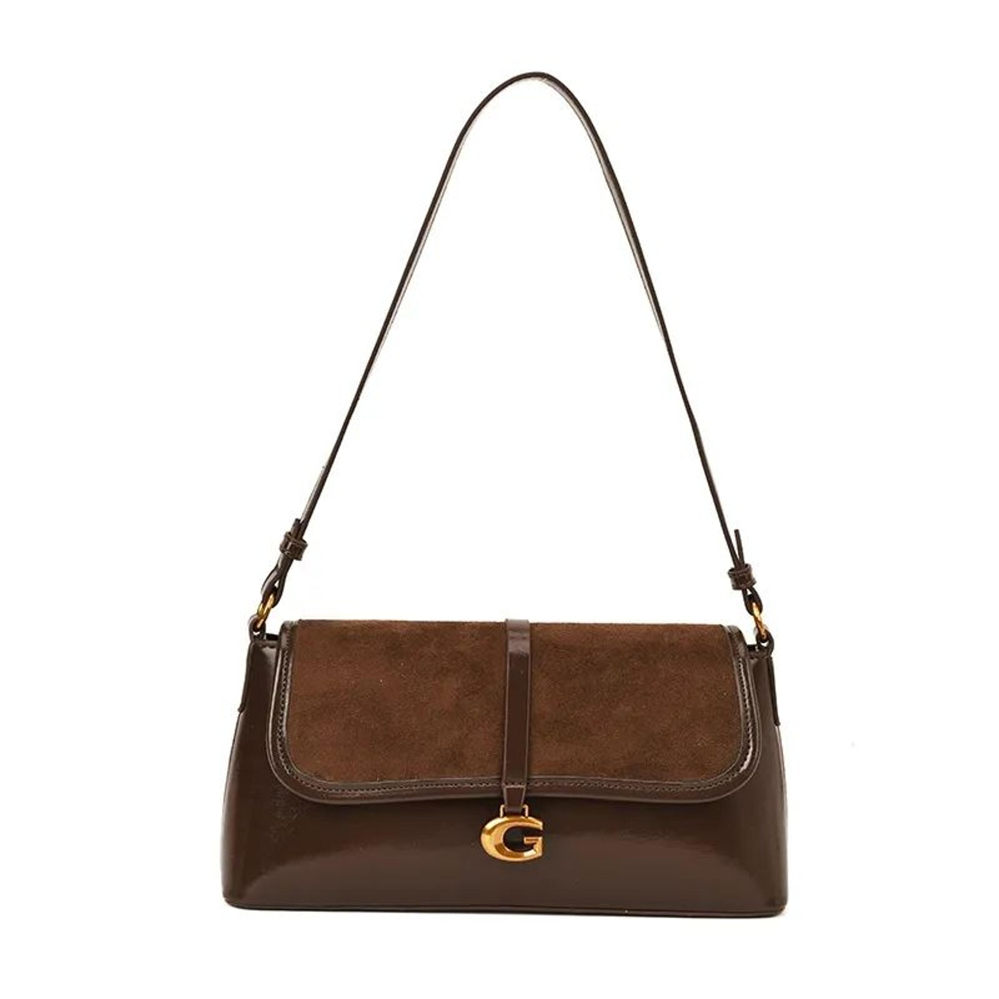 Womens Small Square Shoulder Bag Fashionable Casual Winter Handbag 2