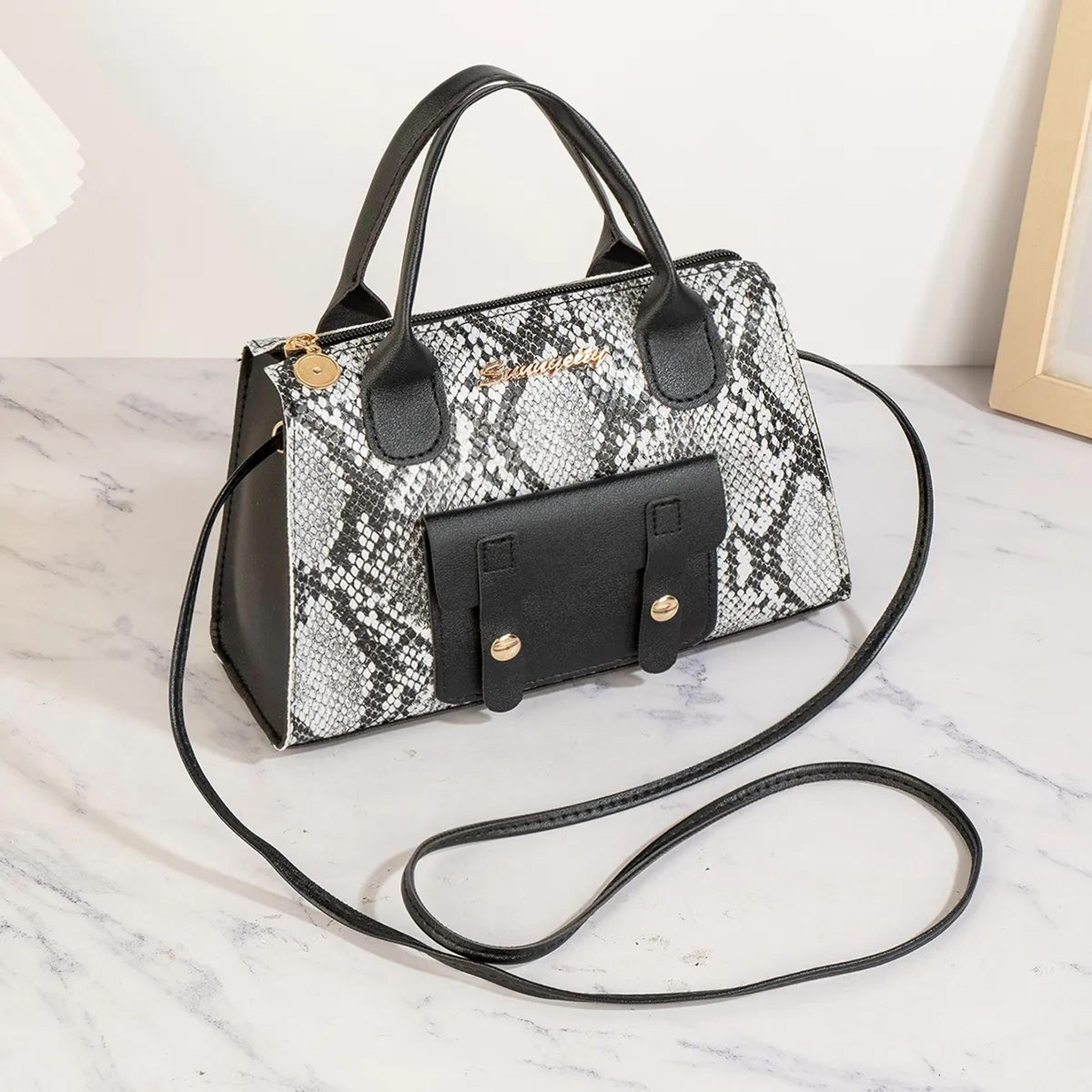 Womens Textured Gold Stone Pattern Crossbody Bag And Convertible Handbag 2