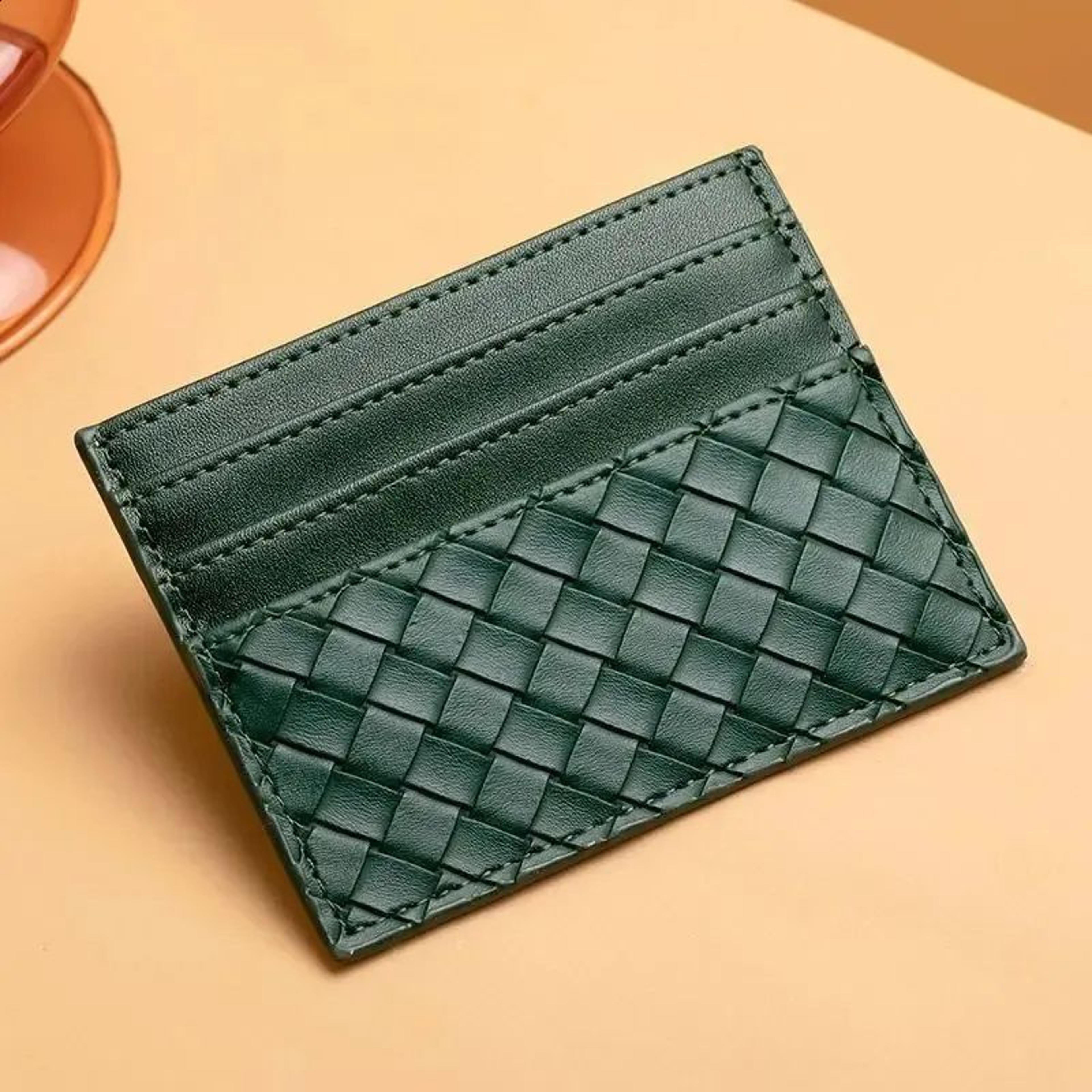 Quilted Mini Wallet With Card Slots And Zippered Coin Purse 3