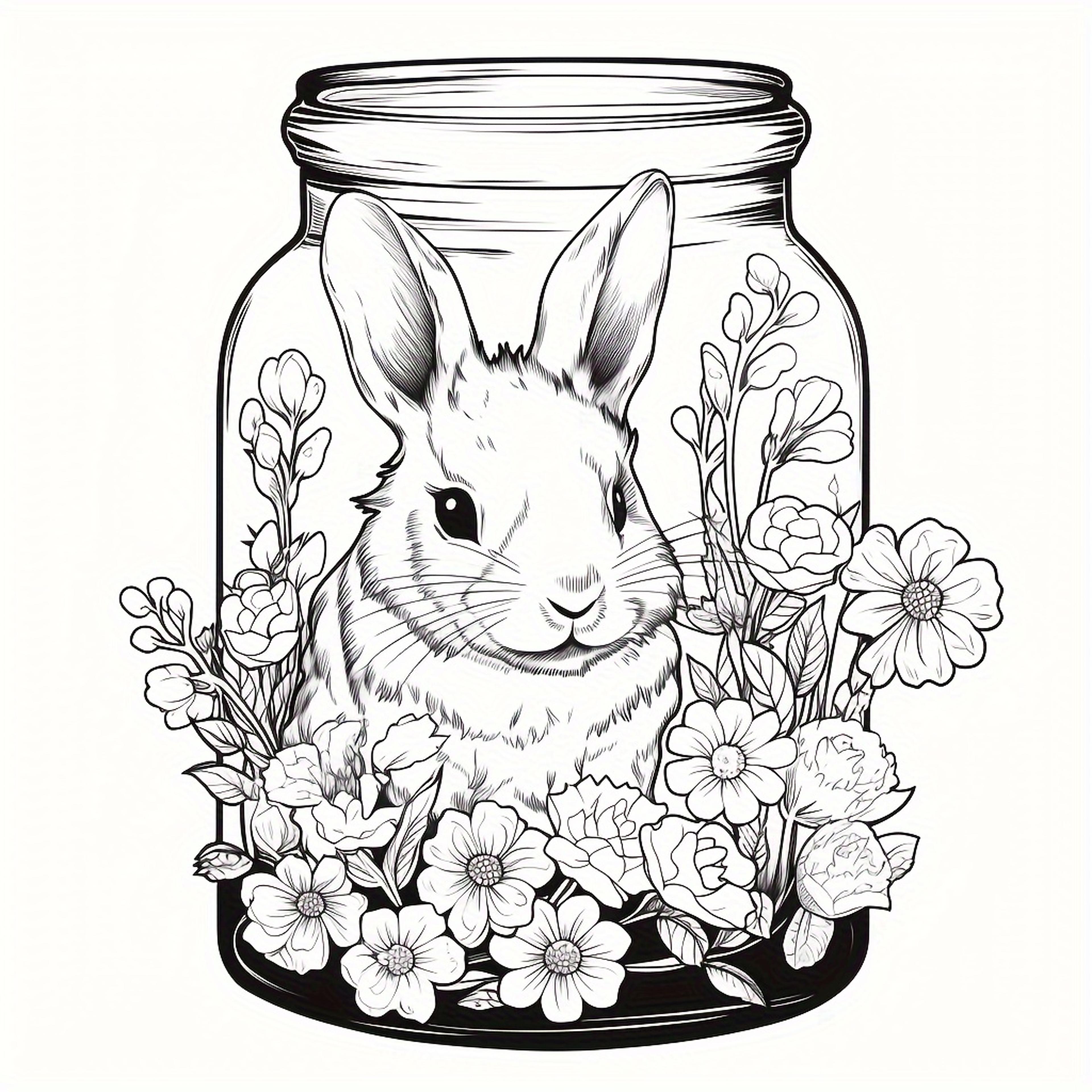Stress Relief Coloring Book Magical Glass Jar Designs For Soothing Anxiety And Mood Reduction 3