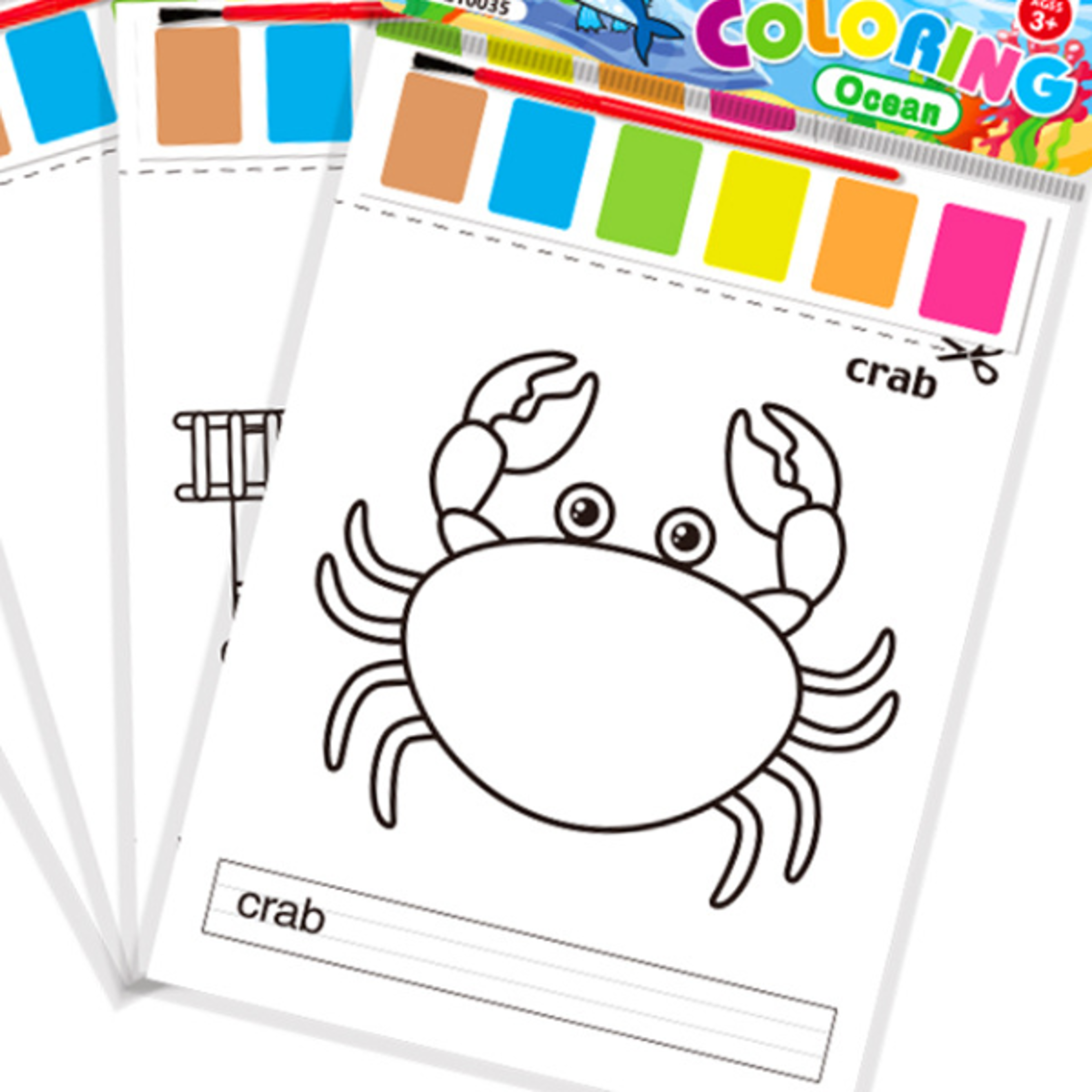 Montessori Toys Portable Watercolor Coloring Books Painting Education For Kids And Children Baby