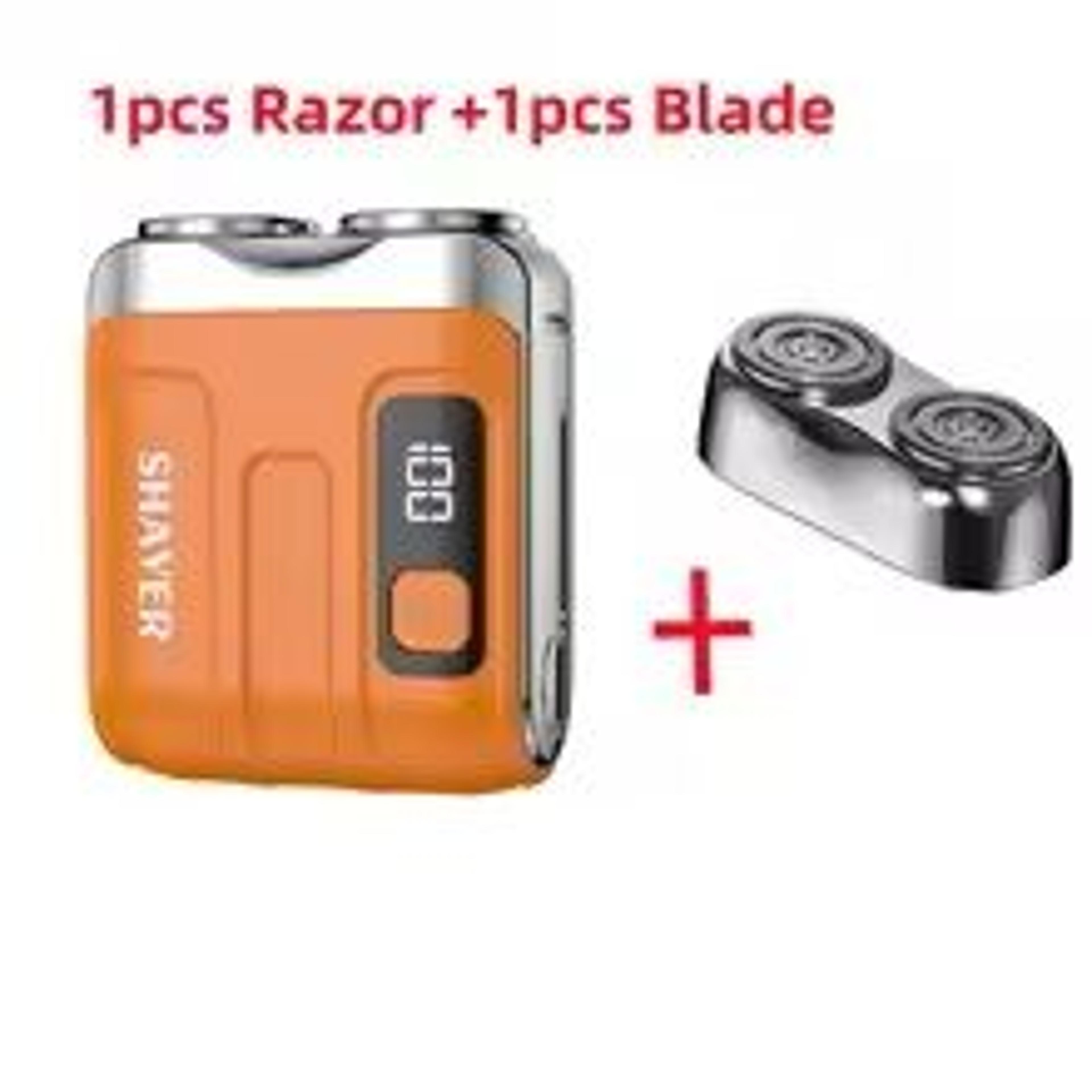 MiniSmart Rechargeable DualBlade Portable Shaver 1