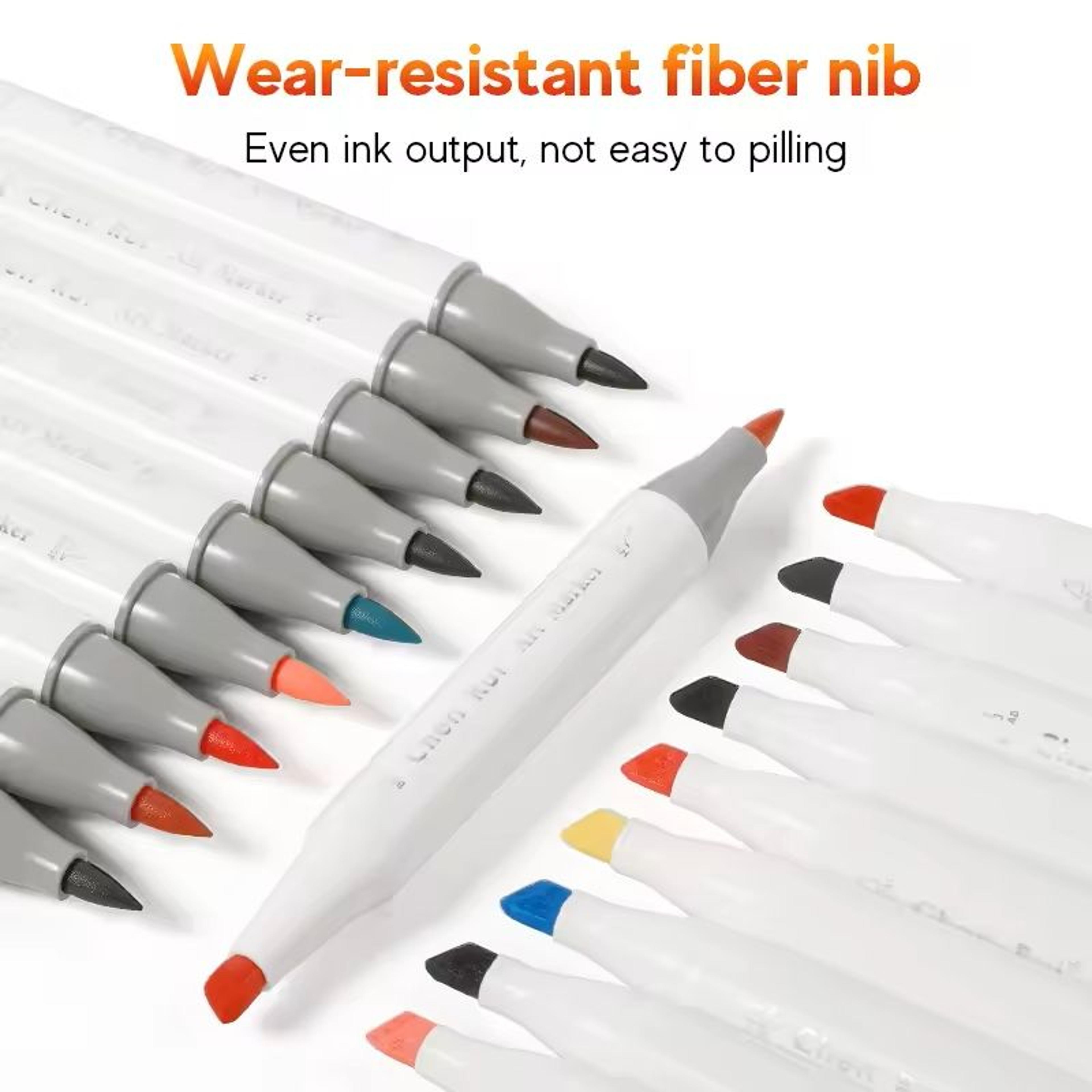 Professional Dual Tip Alcohol Art Marker Set For Drawing  Coloring 2
