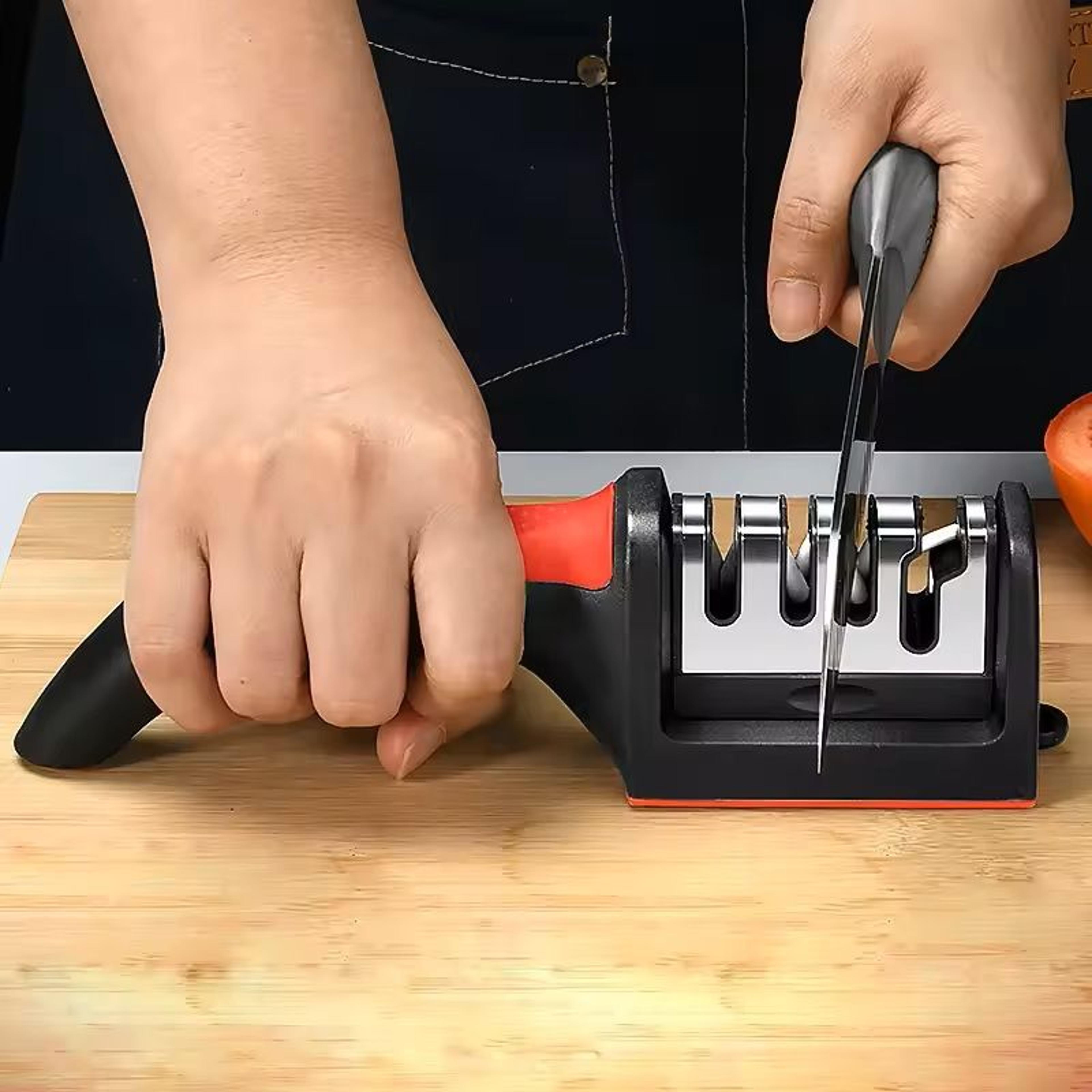 Home Electric  Manual Knife Sharpener For Knives  Scissors 2