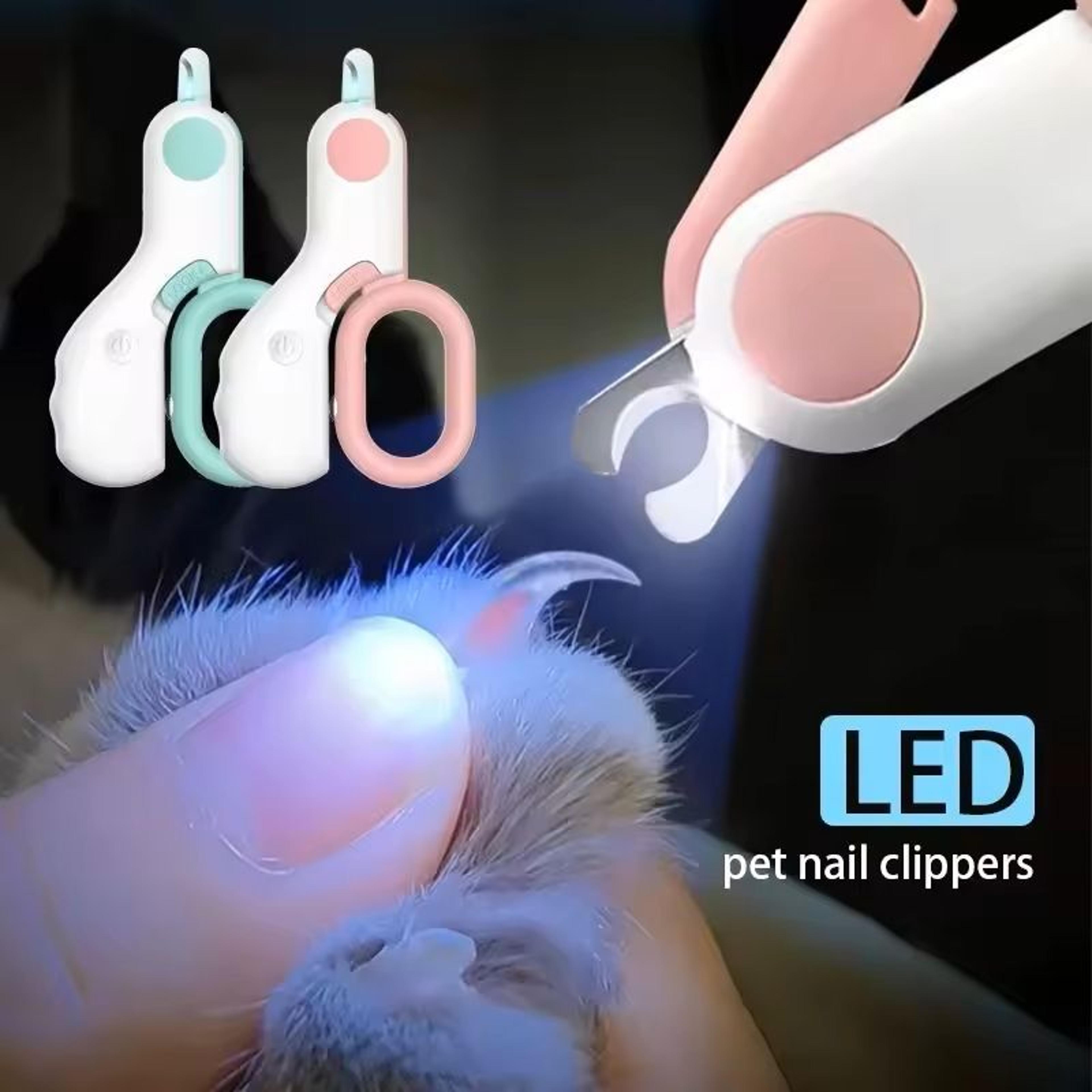 LED Light Pet Nail Clipper  Trimmer Kit For Cats And Dogs 0