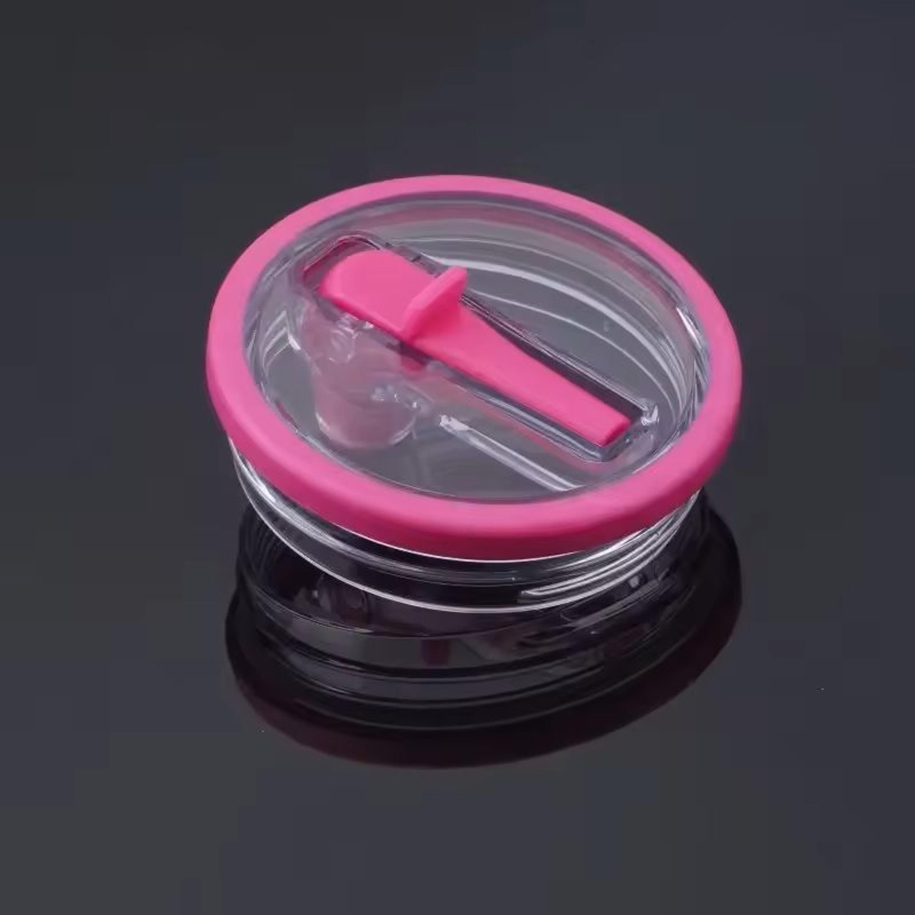 SpillProof Spiral Straw Cover Replacement Lid For 40 Oz Tumbler Cup 18