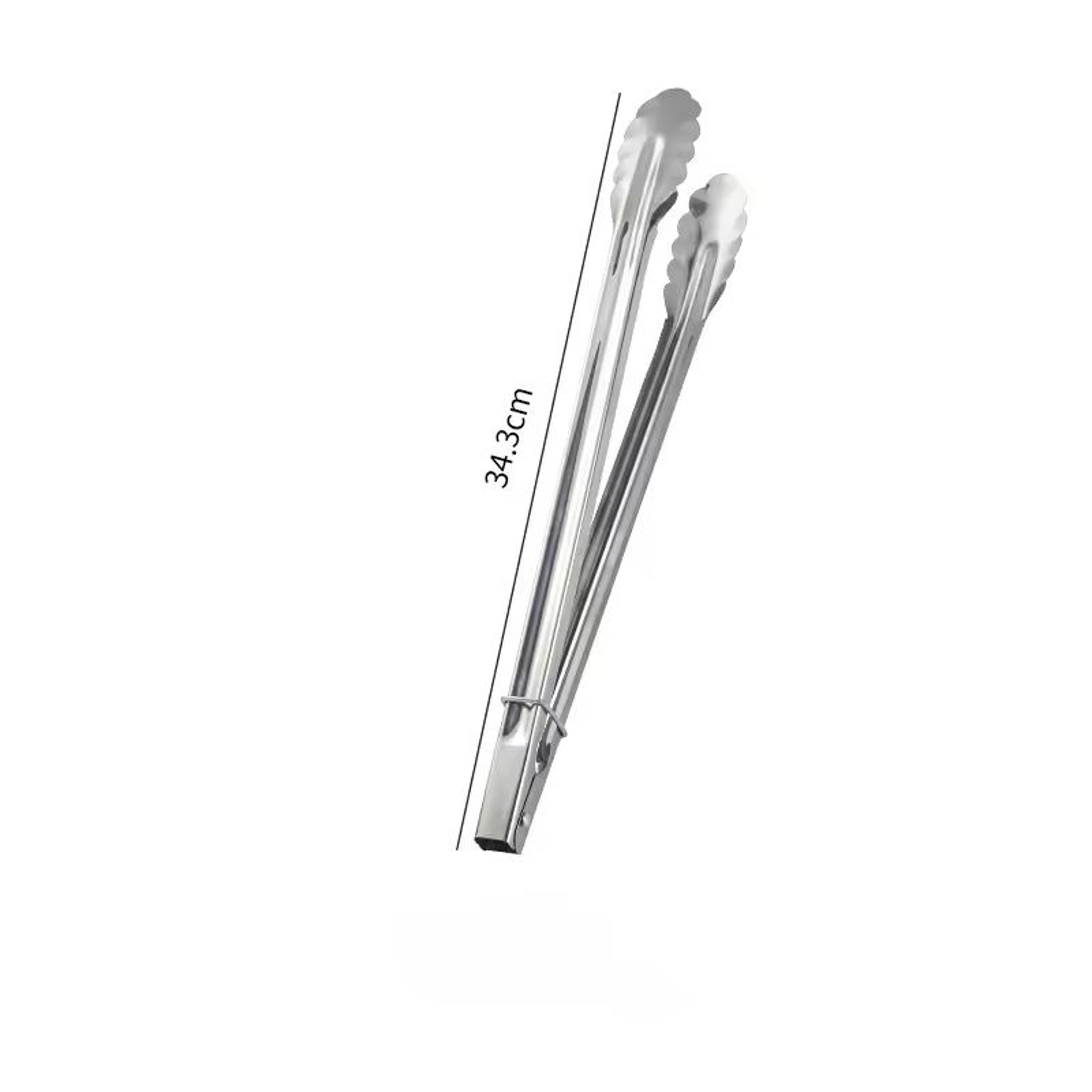 Stainless Steel Kitchen Food Tongs  Cooking BBQ  Buffet Utensil 2