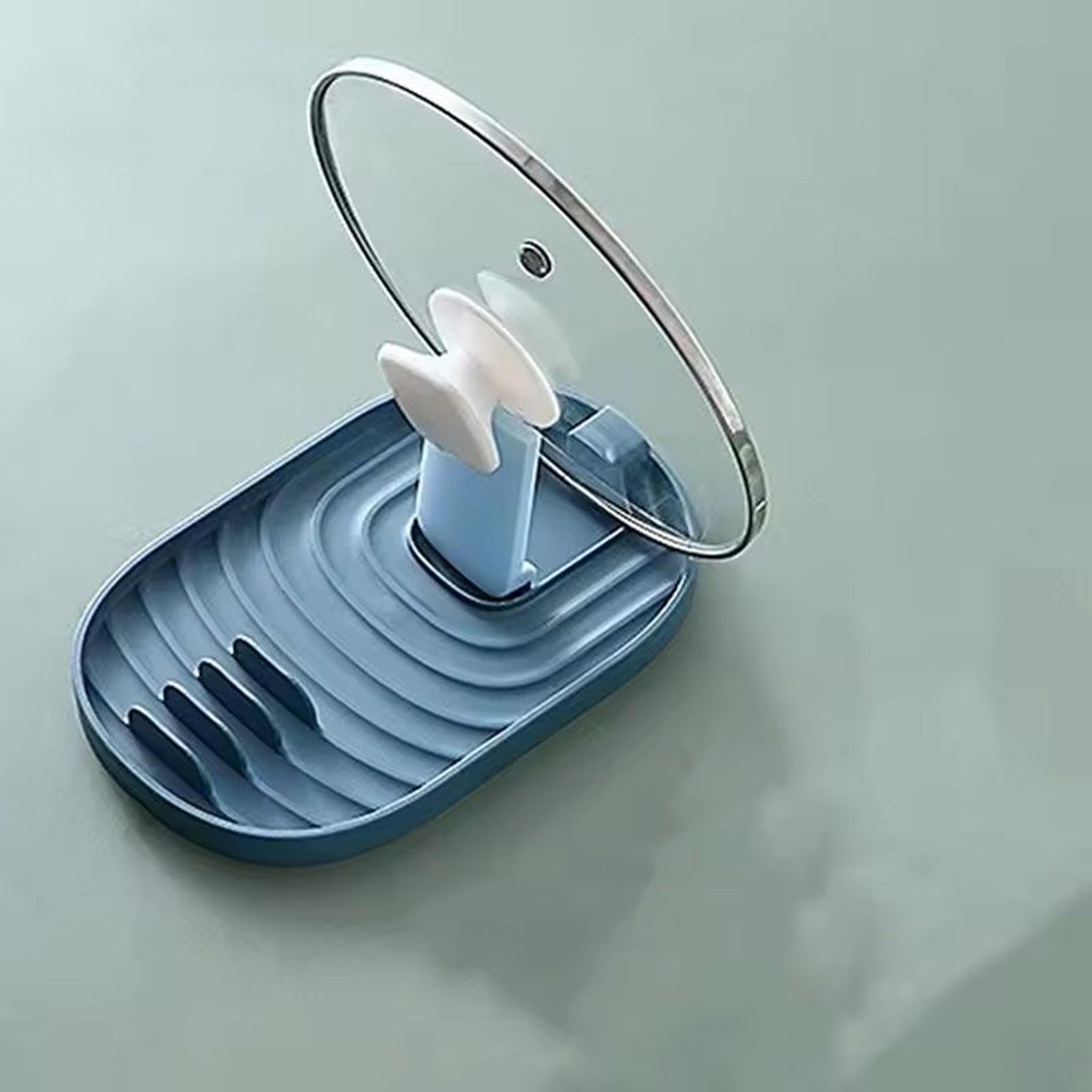 Foldable NordicStyle Pot Lid  Utensil Storage Rack 4