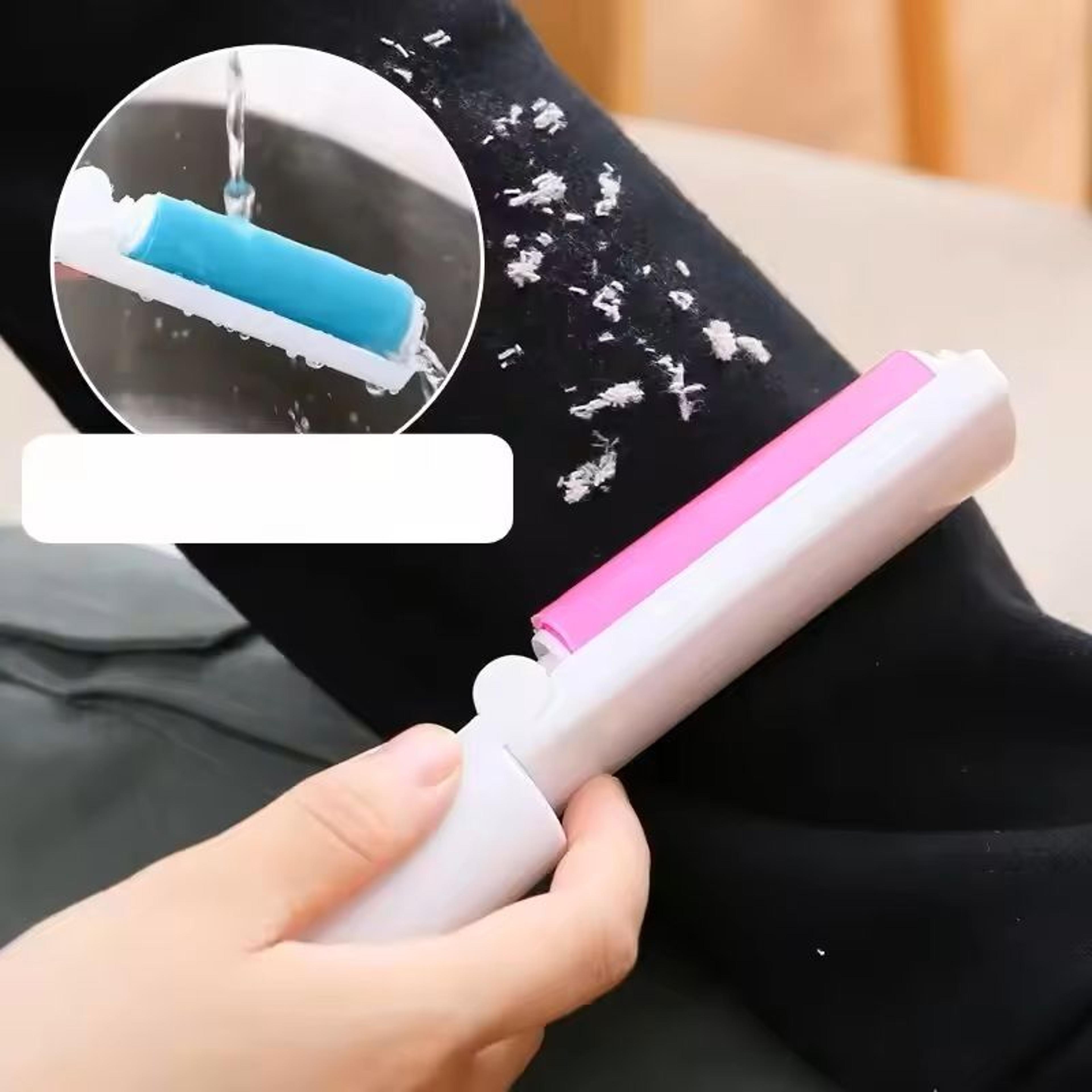 foldable washable hair collector & lint roller brush