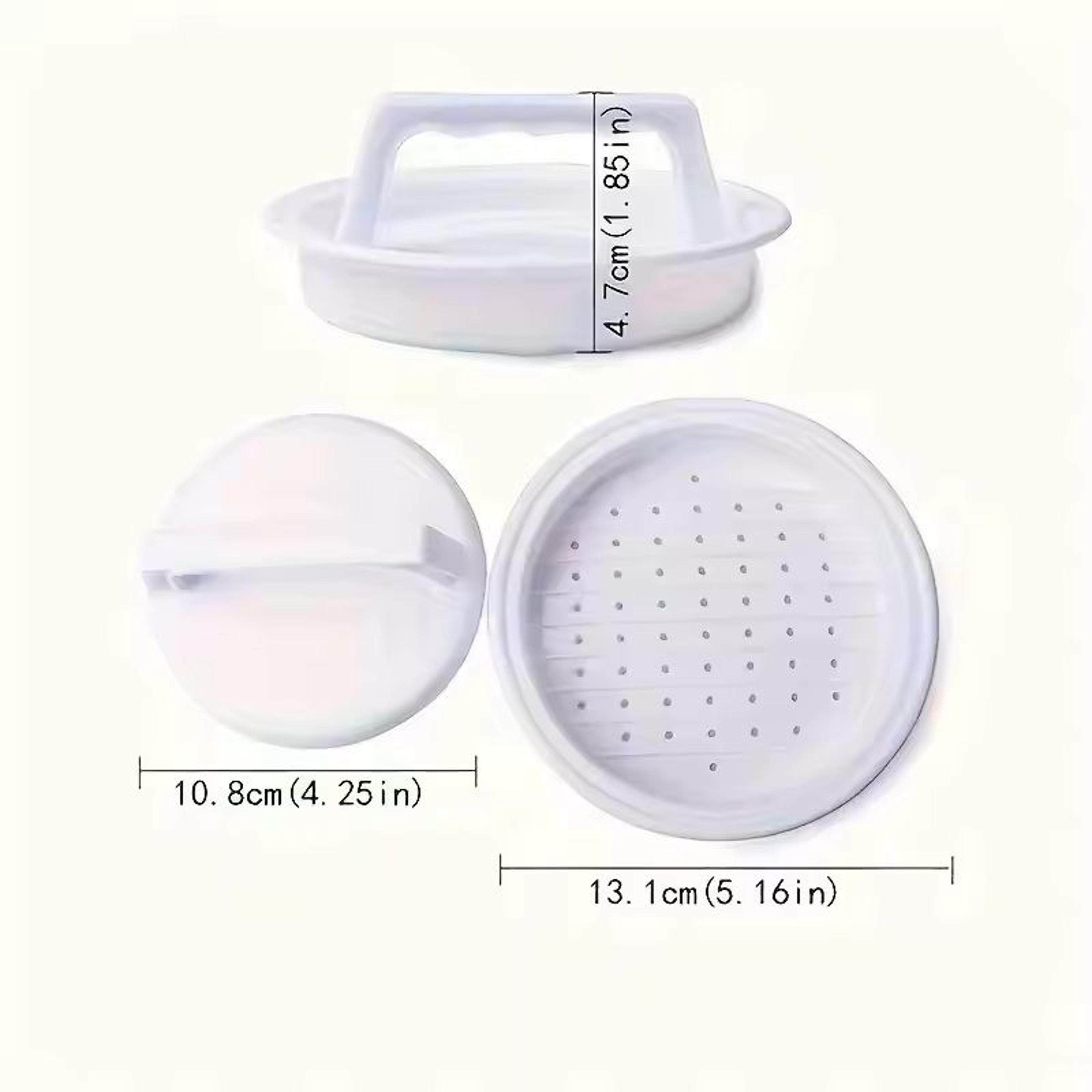 BurgerMaster MultiPurpose Meat  Hamburger Press  Reusable Burger Maker Tool 4