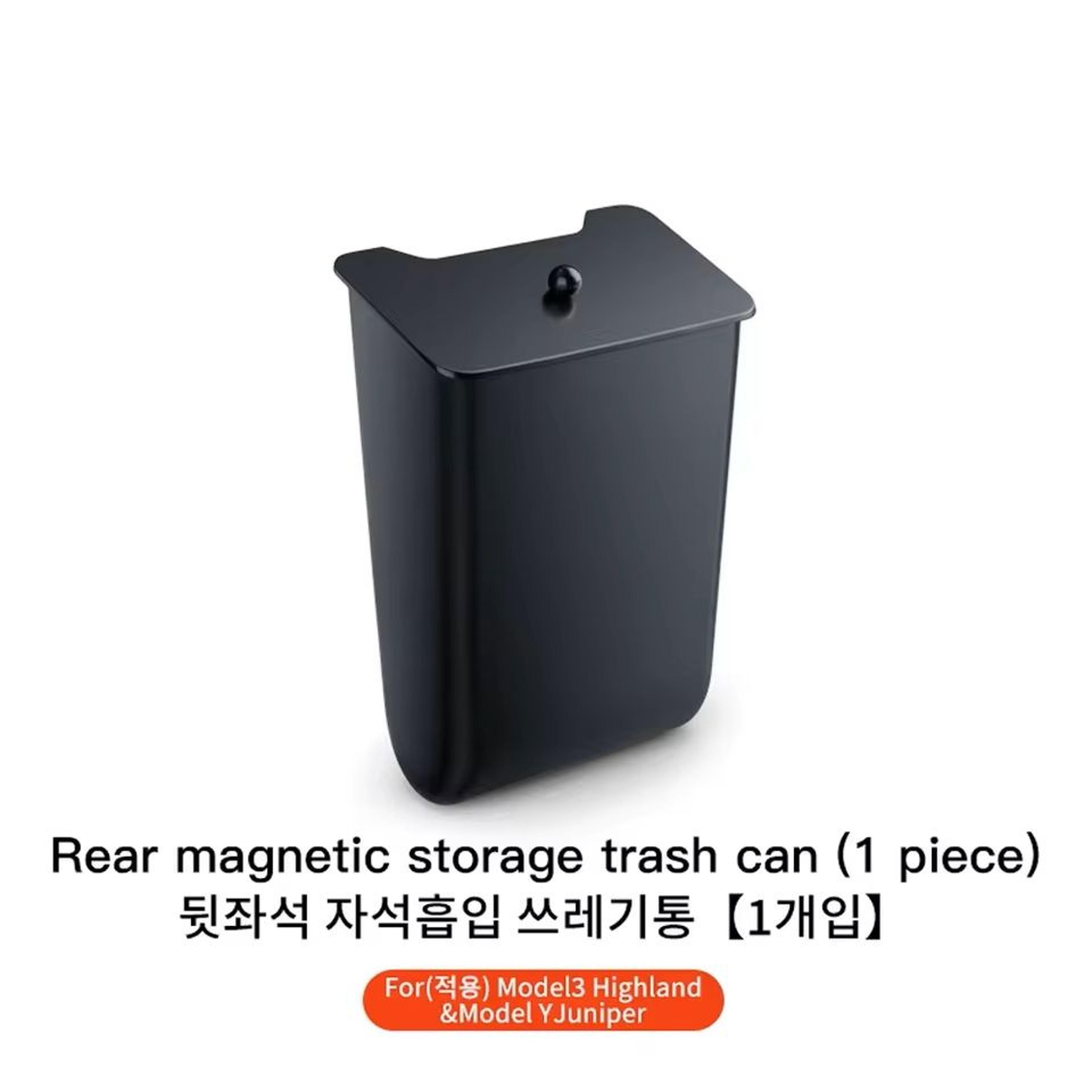MaxOrganize RearSeat Storage Box  Trash Can For Tesla Model 3  Y HighlandJuniper 1