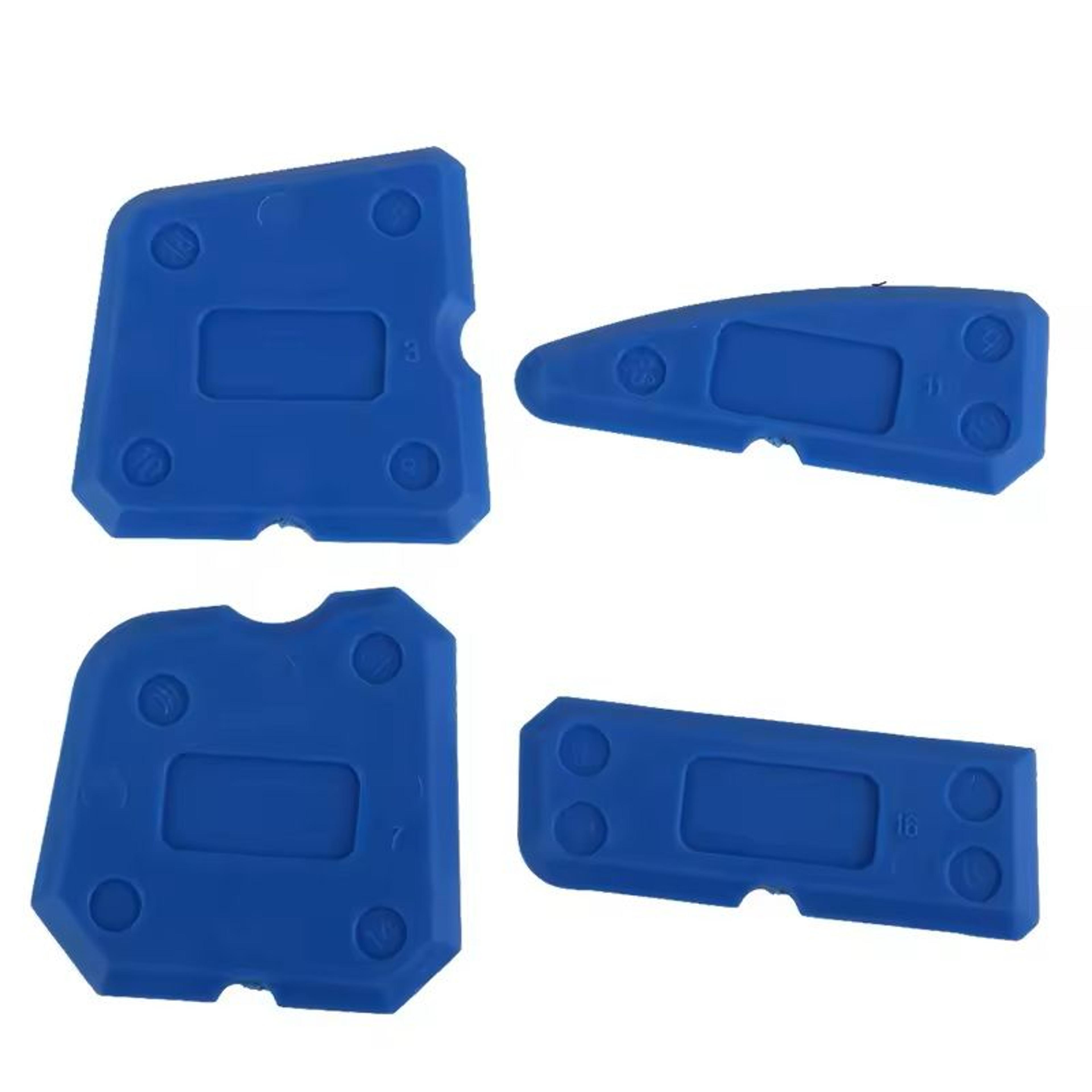 4Piece Caulking Tool Kit  Silicone Sealant Spreader  Tile Edge Scraper 9
