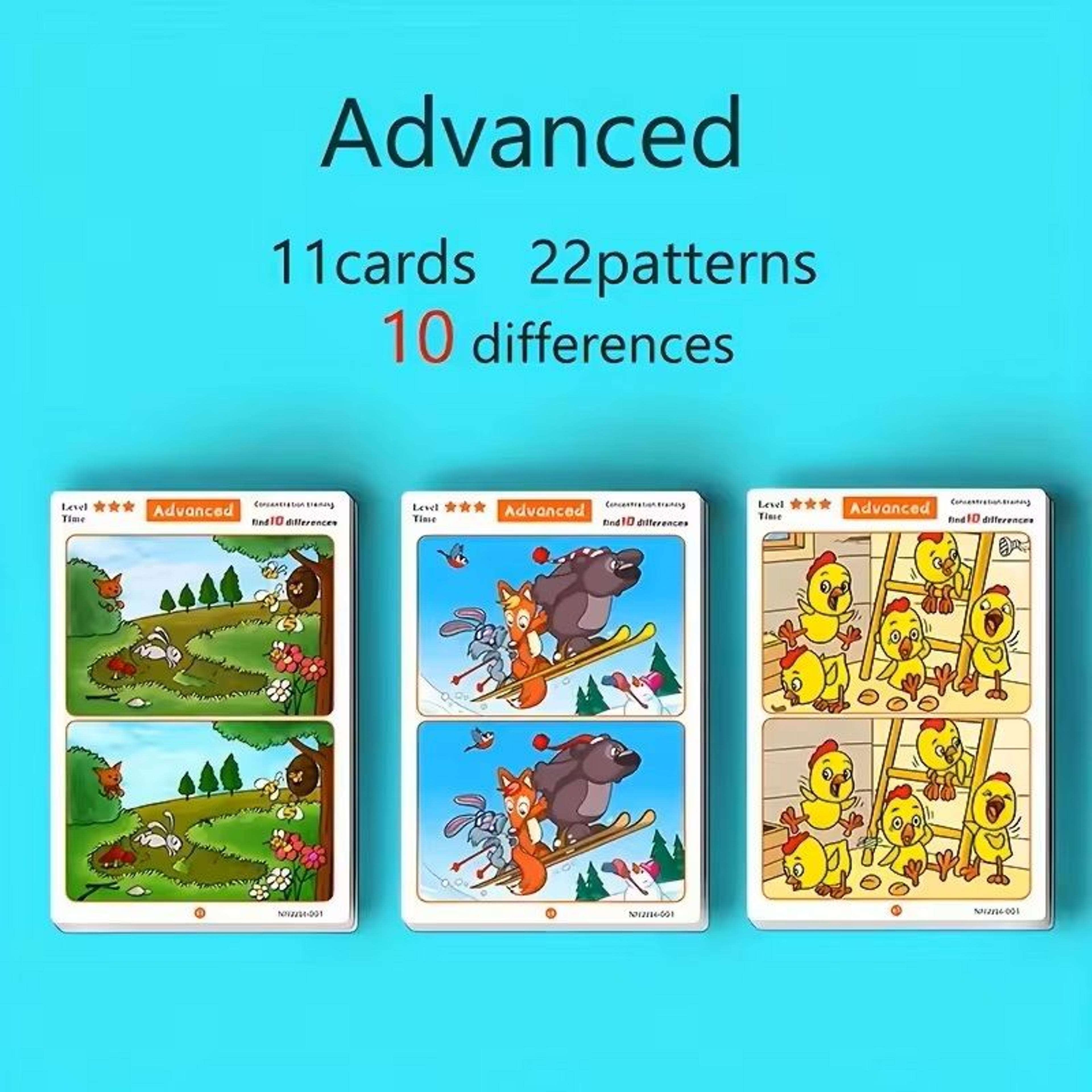 Interactive Training Card Set  Observation Logic  Thinking Skill Development Puzzle Cards For Kids 2