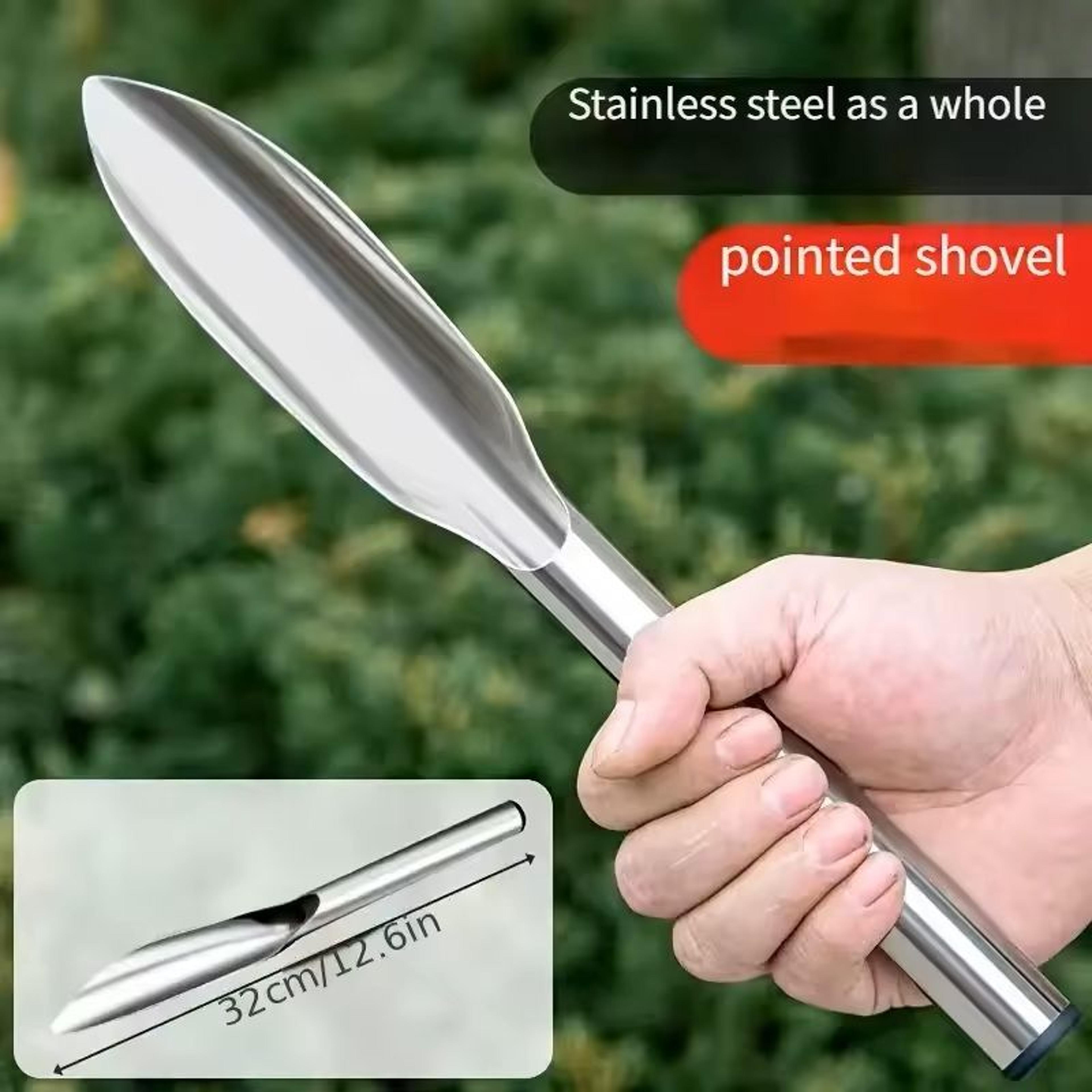 Stainless Steel Garden Shovel Versatile Digging Tool For Planting Weeding Vegetable Cultivation And 5