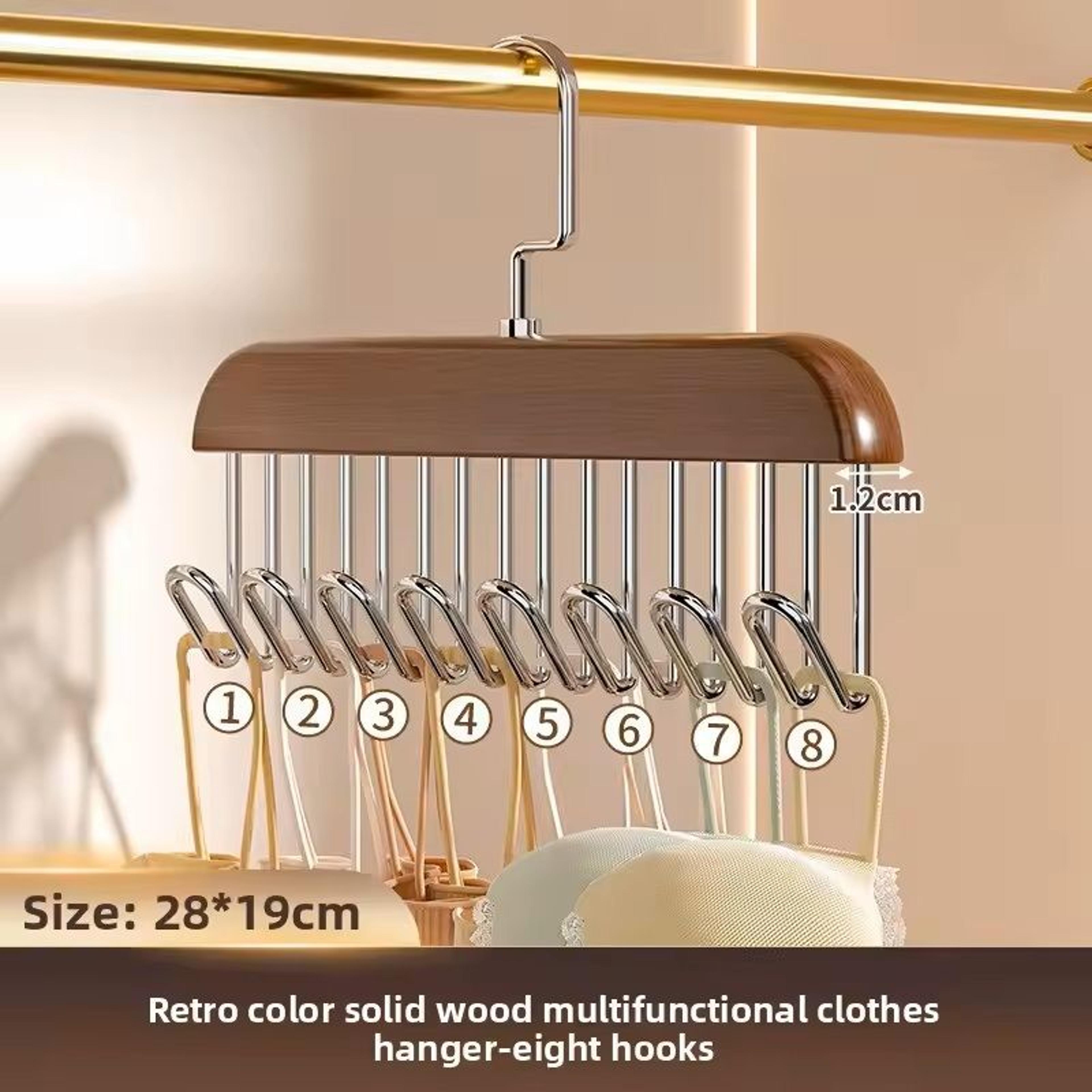 Multifunctional Clothes  Underwear Organizer Hanger  Durable Home Wardrobe Hook 1  3Pack 7