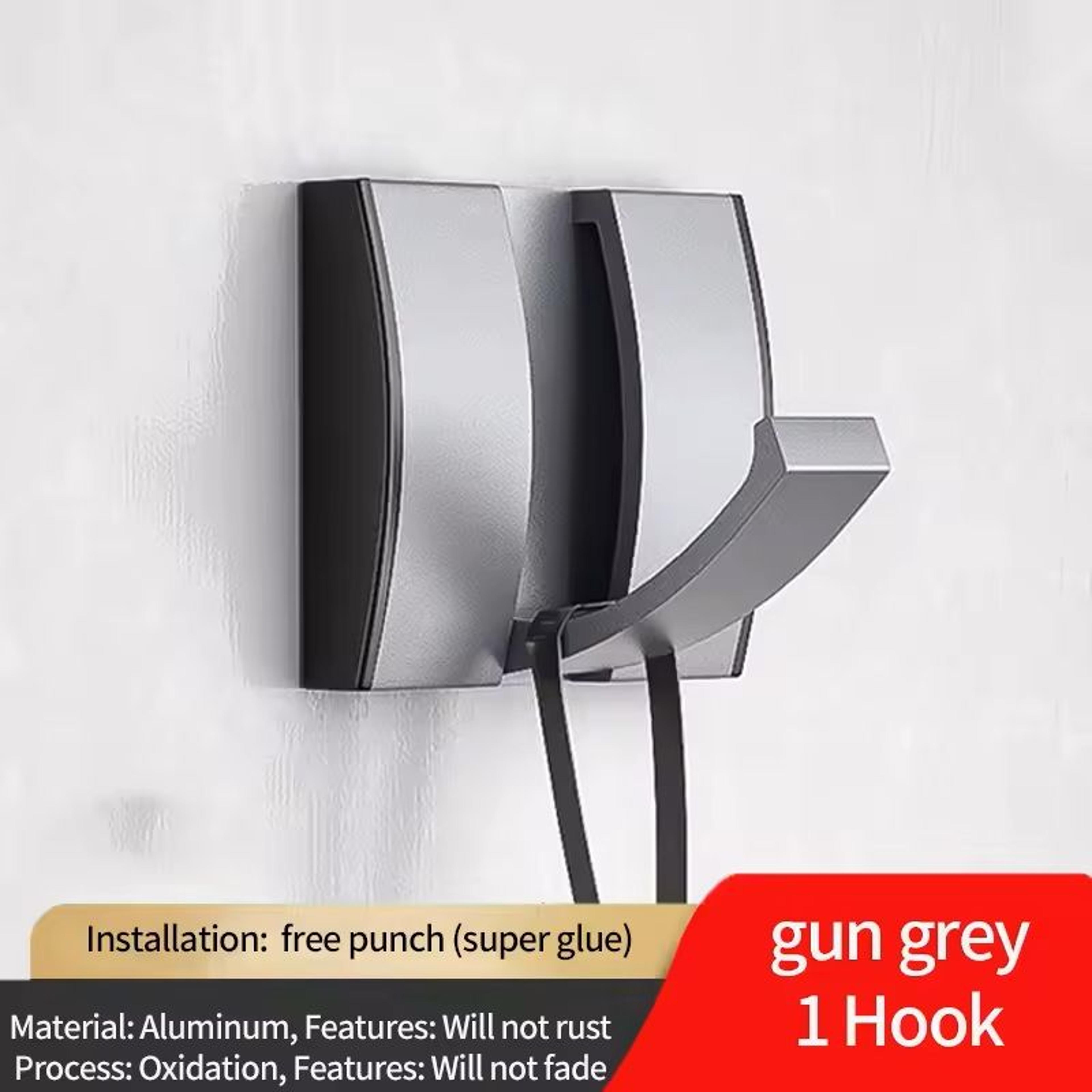 Folding NailFree Door Hook Rack OvertheDoor Towel  Clothes Hanger 1