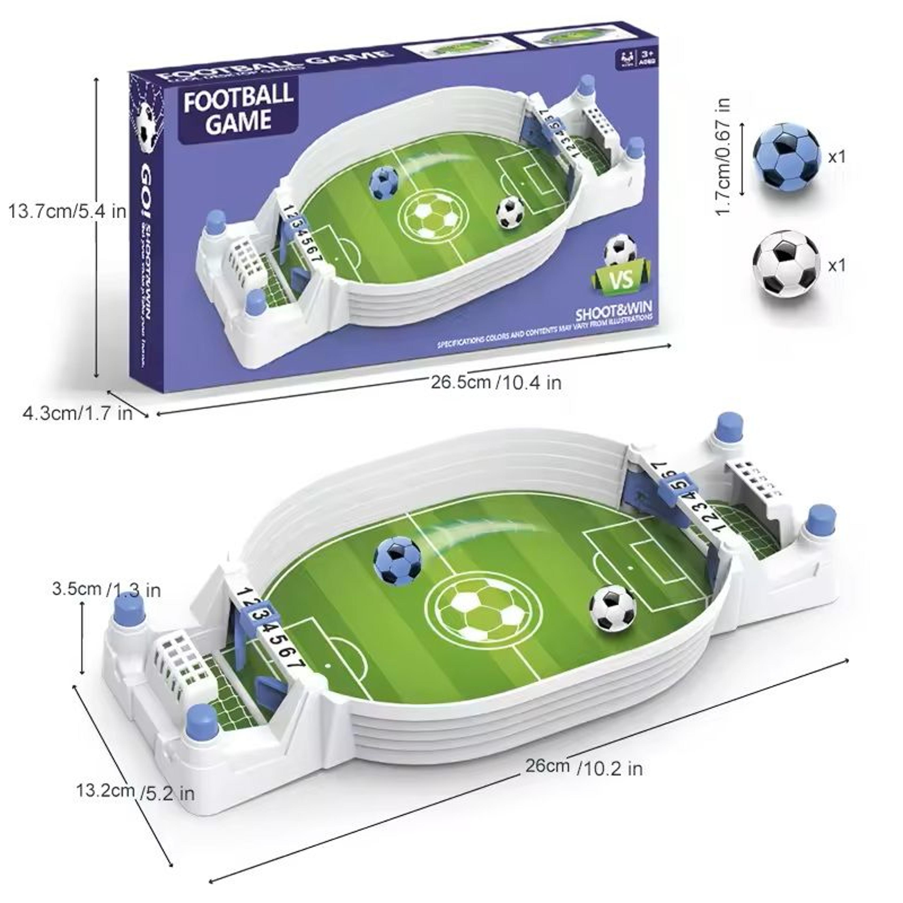 Portable Table Football Board Game Mini Foosball Soccer Tabletop Game For Kids  Family 2