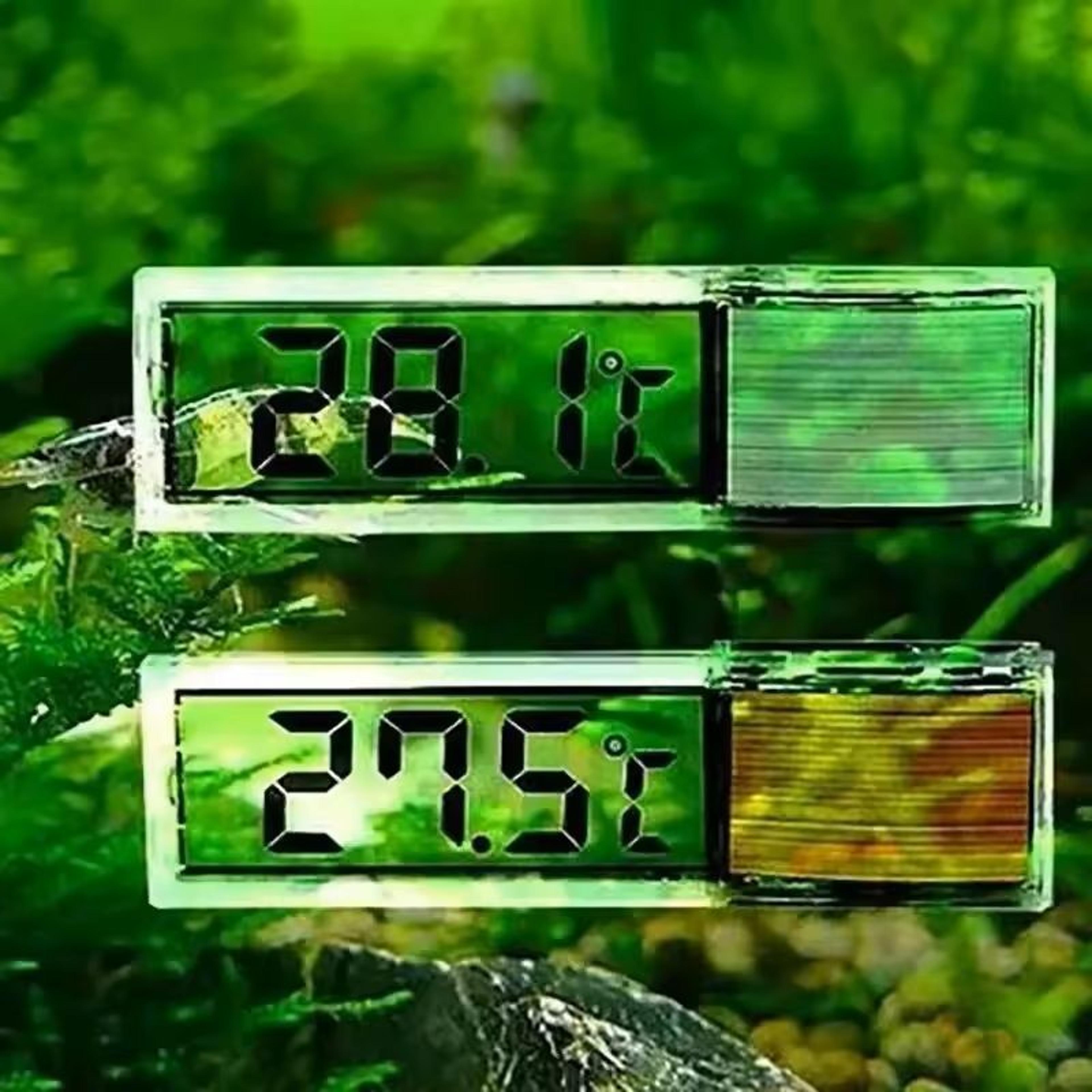 Electronic LCD Aquarium Thermometer Digital Fish Tank Temperature Meter For Freshwater  Saltwater T 4