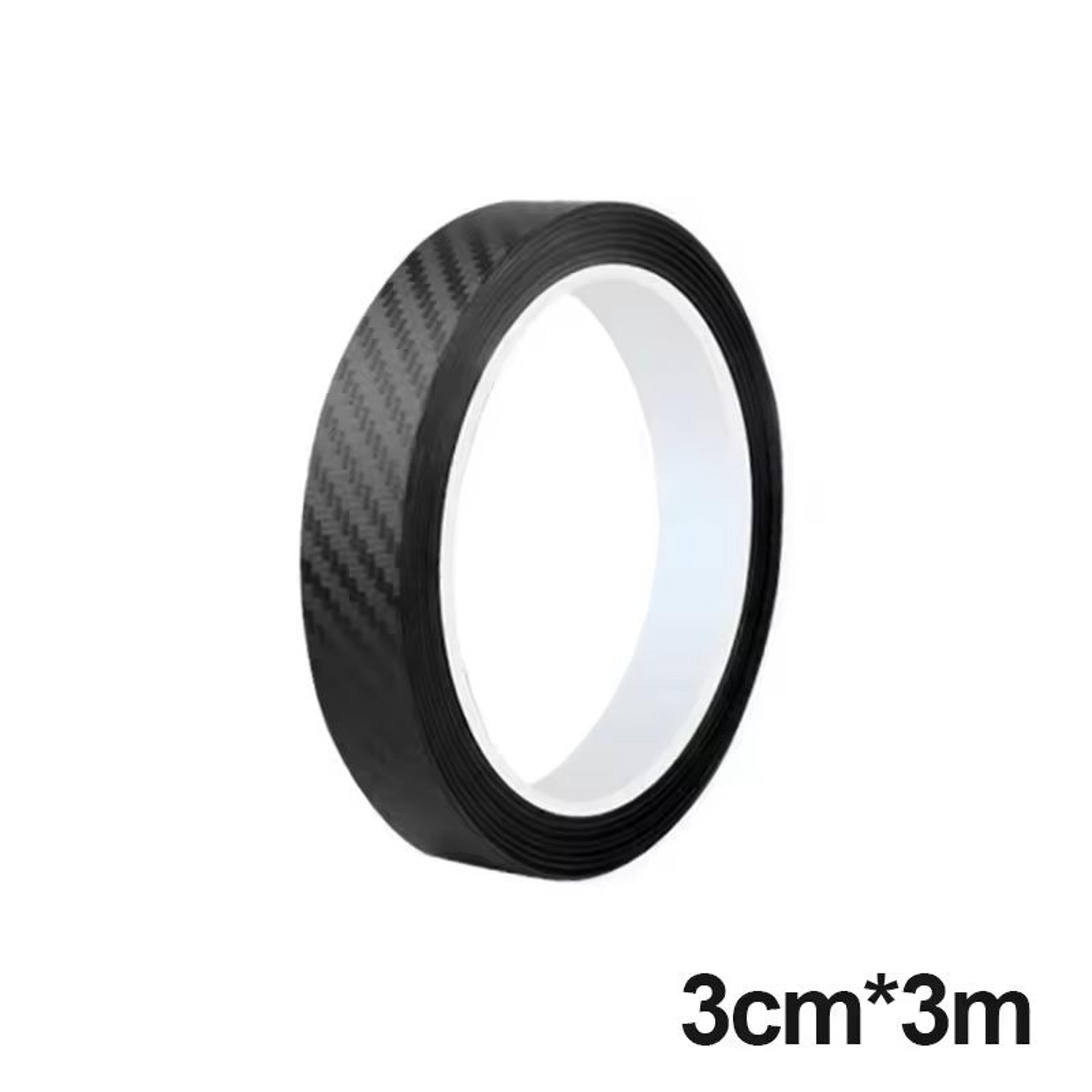 3D CarbonFiber Car Door  Threshold Protective Film AntiScratch WearResistant Waterproof Matte Stick 7
