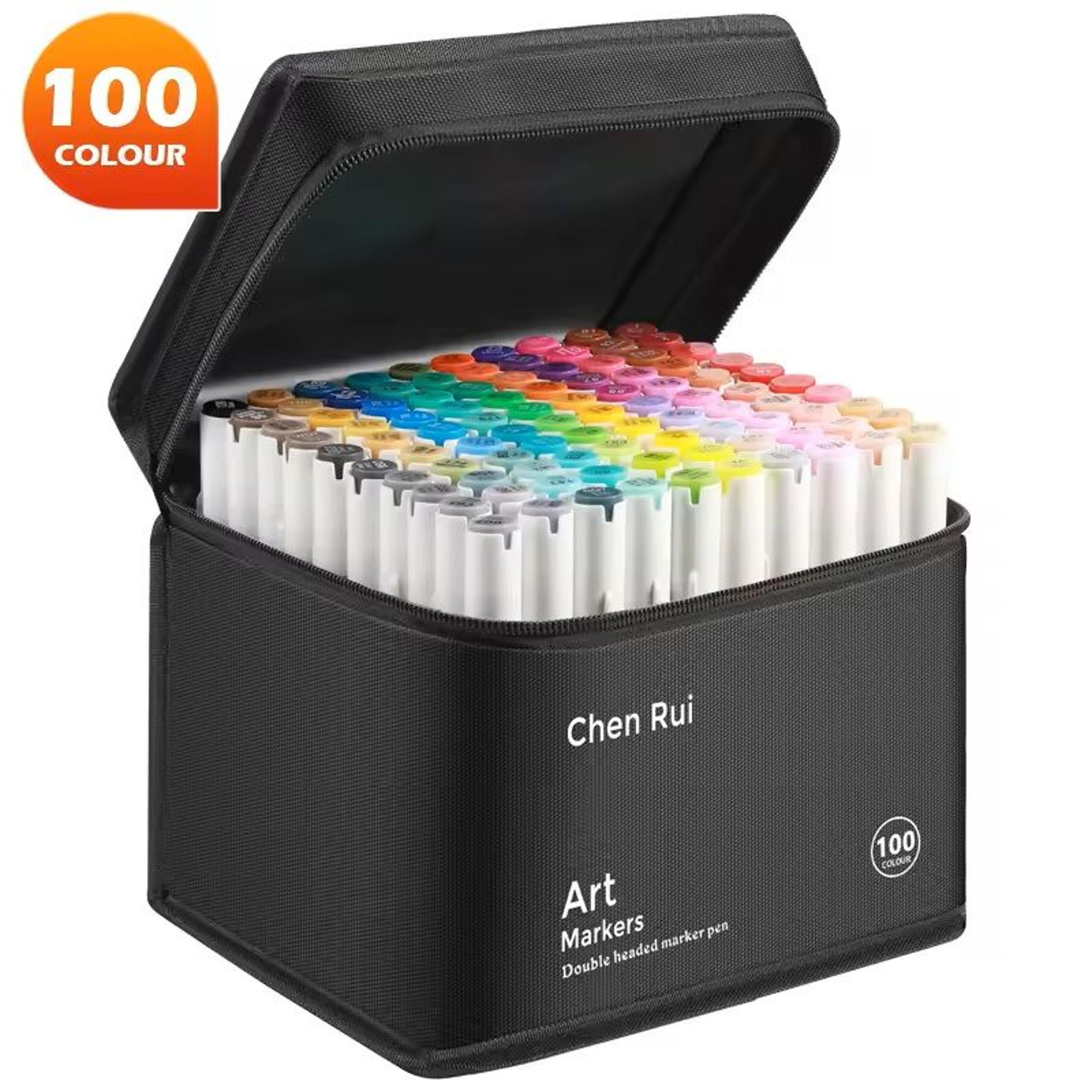 Professional Dual Tip Alcohol Art Marker Set For Drawing  Coloring 8