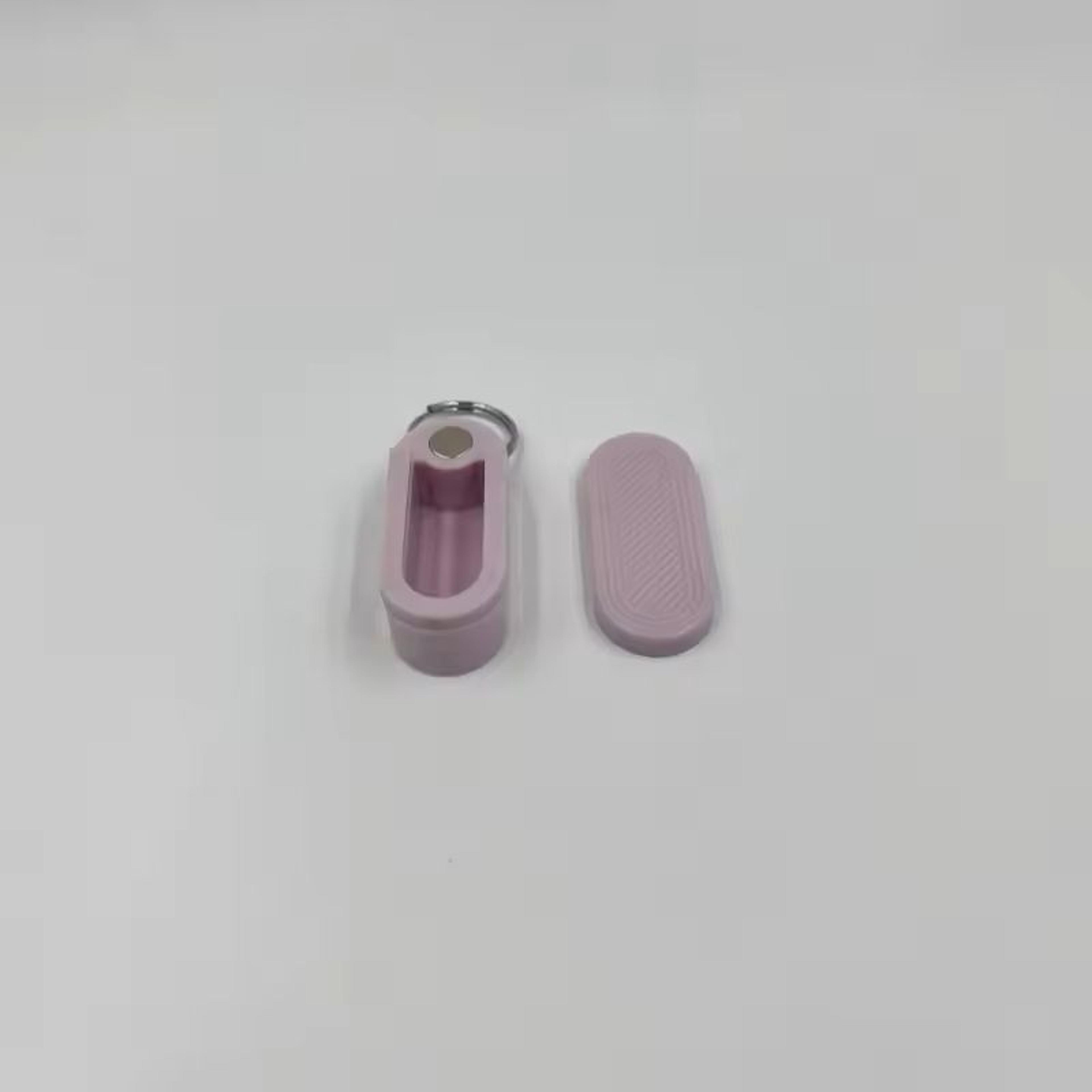 Mini Waterproof Pocket Pill Box Keychain Compact EDC Medicine  Emergency Capsule Holder 0