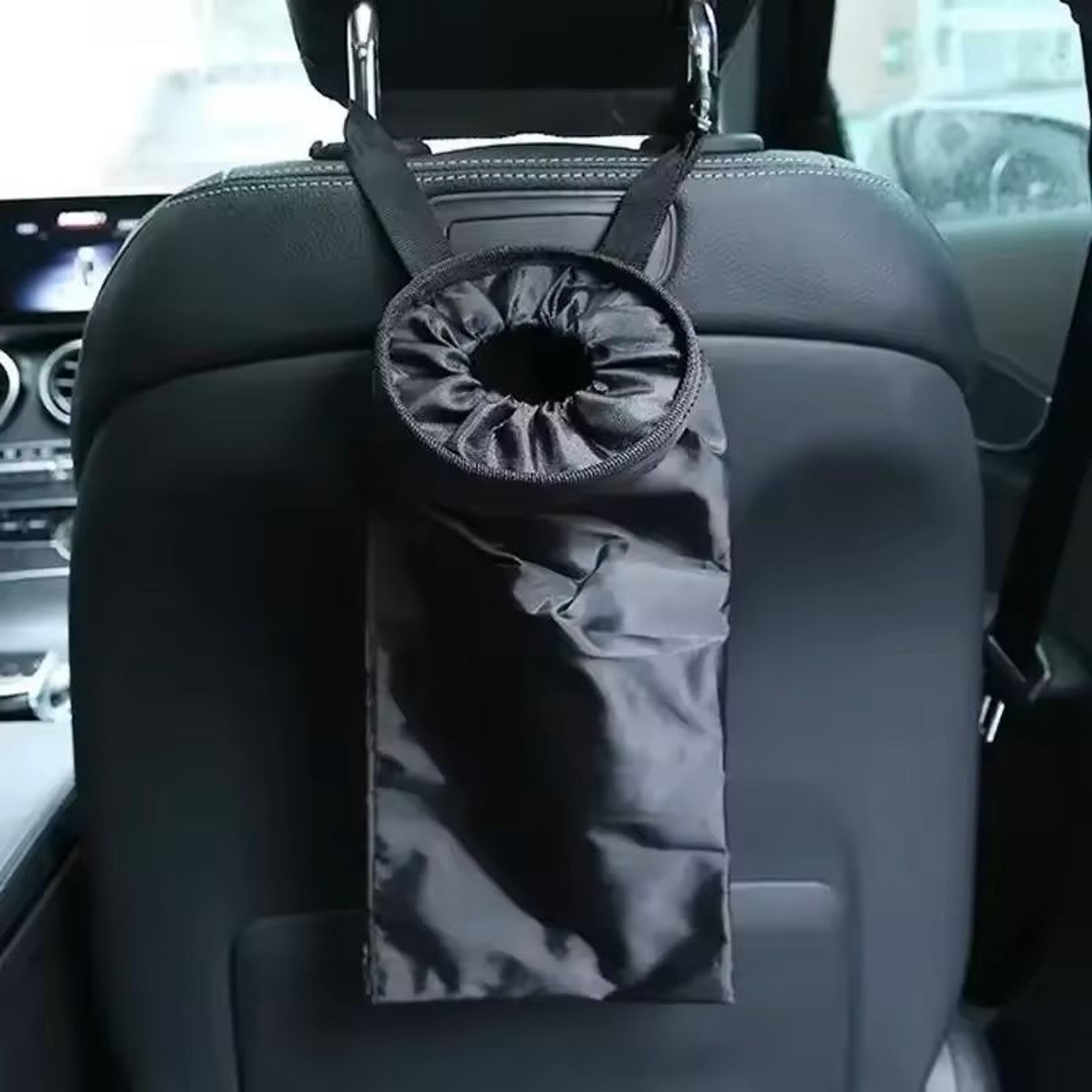 Universal Car Garbage Bag Back Seat Trash Can  Litter Bag For Cars Trucks SUVs 2