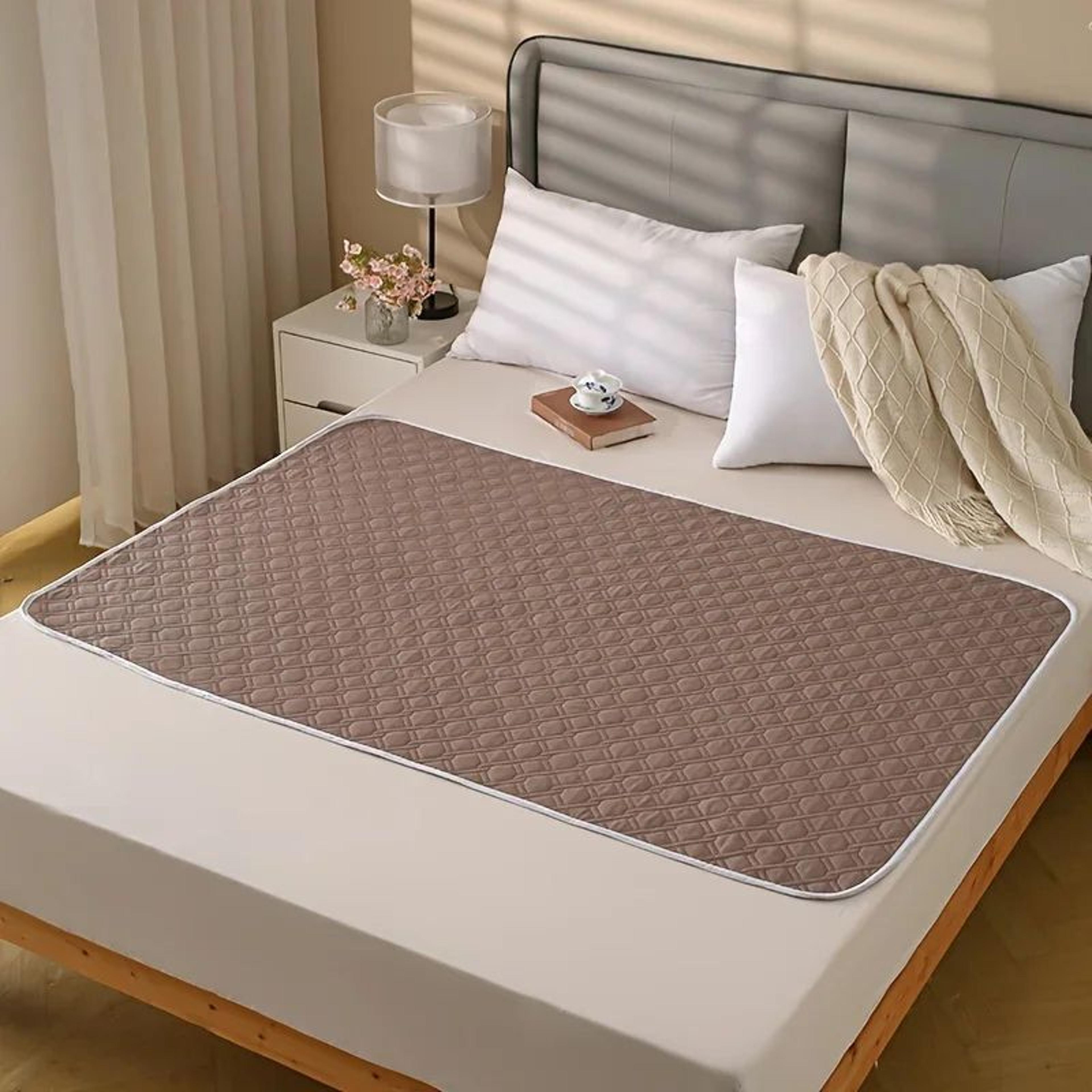 reusable incontinence bed pads – waterproof, washable leak-proof mats for seniors, pets & period care, multi size