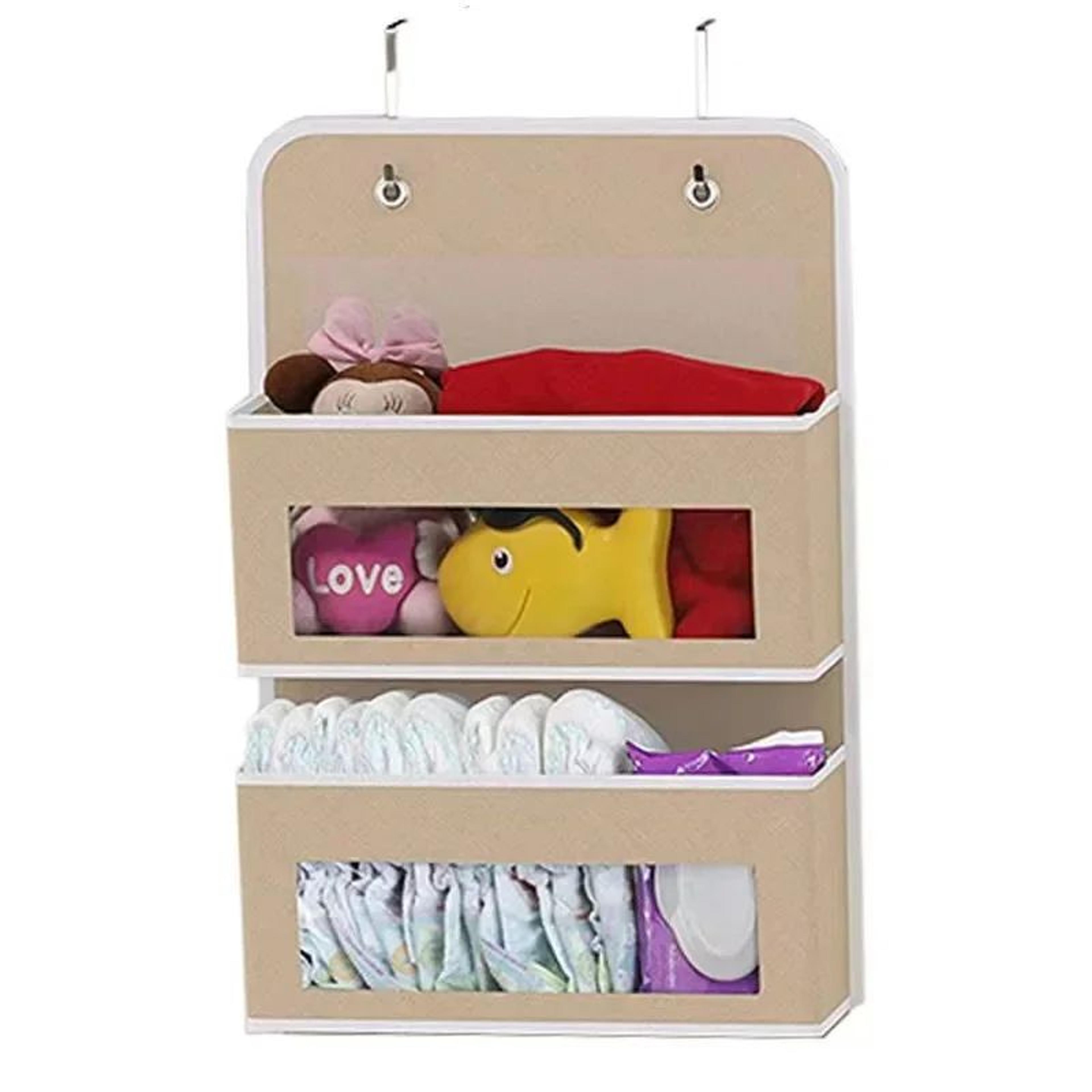 5Shelf Hanging Storage Organizer  AntiTilt Large Capacity OvertheDoor Organizer For Bedroom  Bath 9