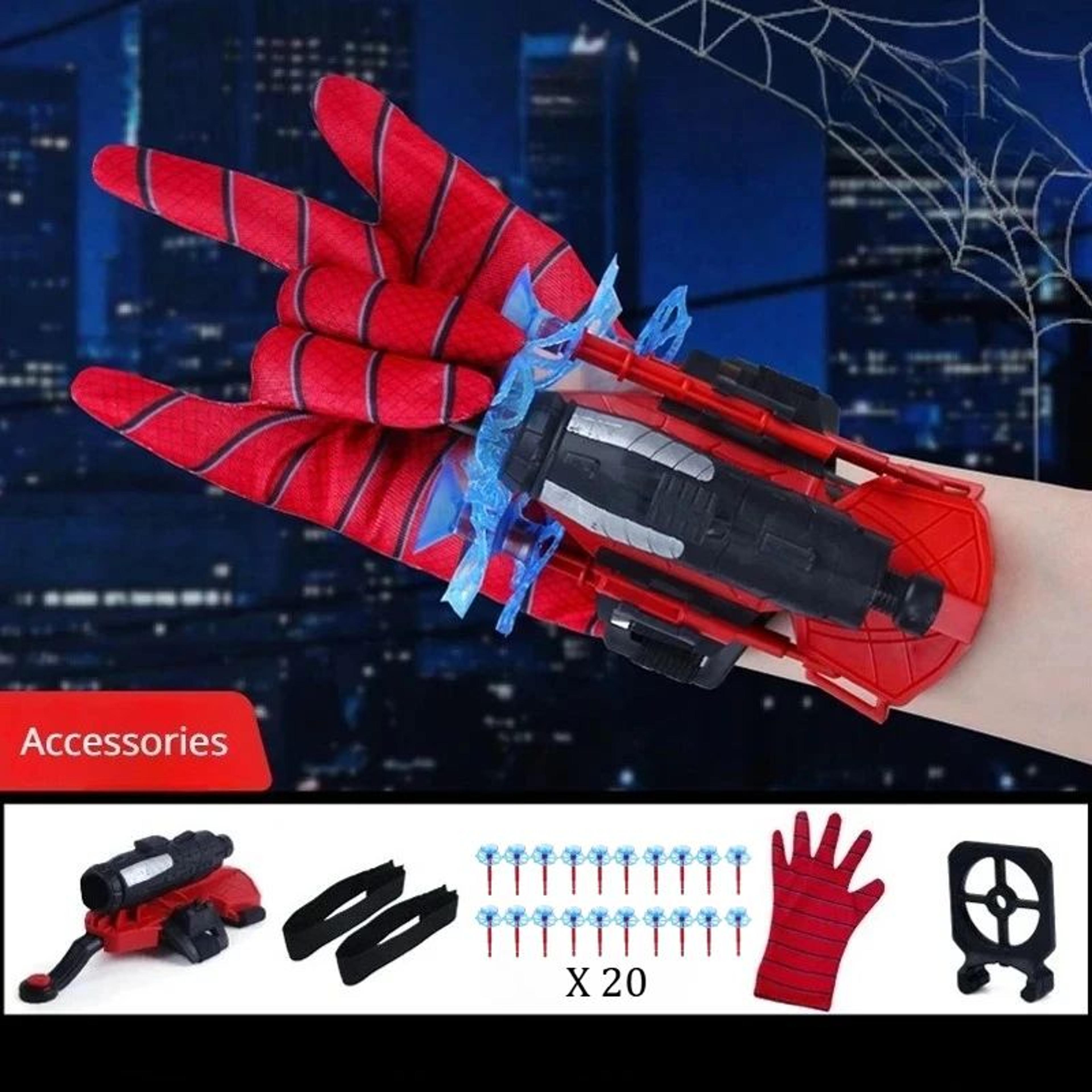 Anime Hero Action Figure Wrist Launcher Glove Set  Kids Role Play Toy With Collectible Figures  Bat 8