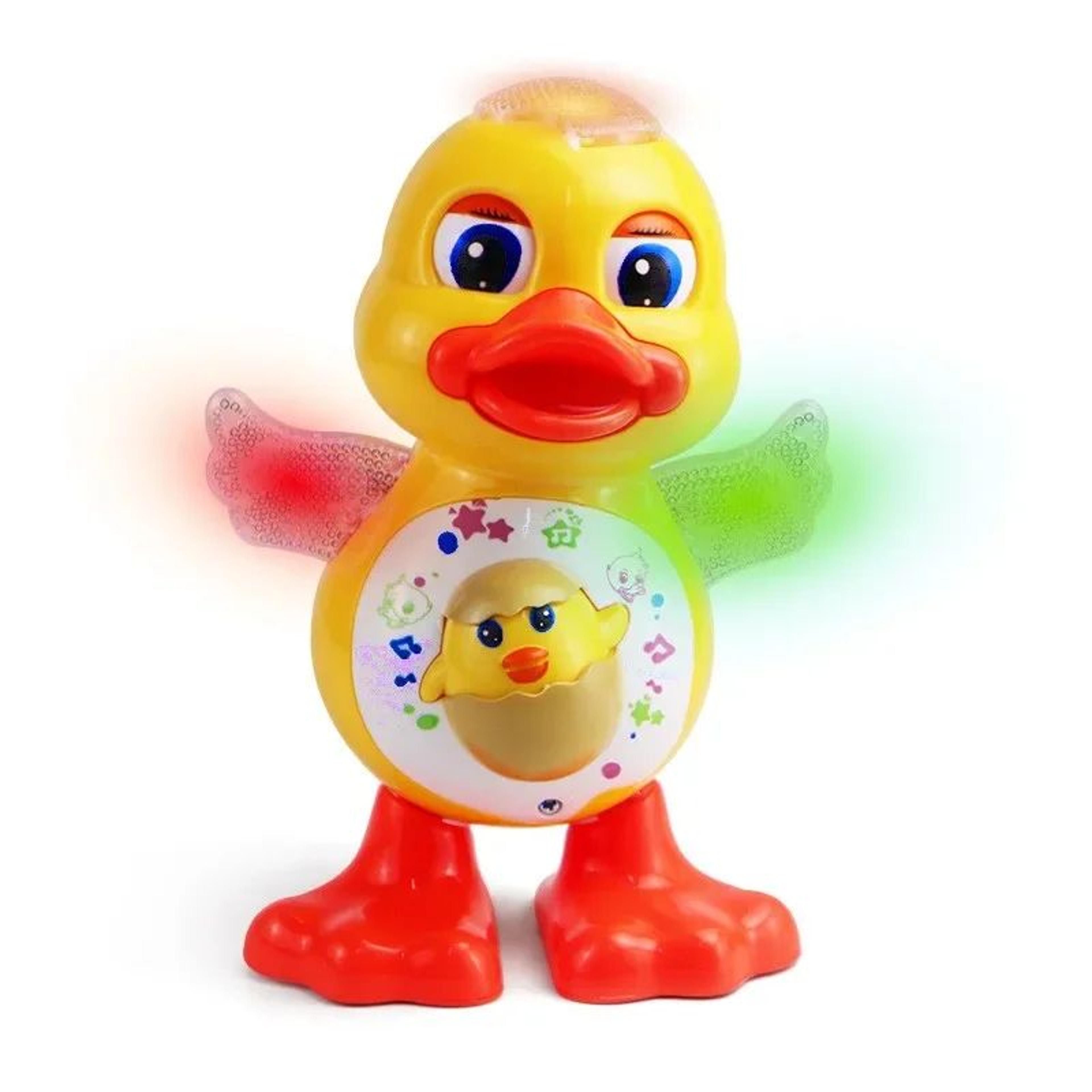 Electric Interactive Dancing Duck Toy With Music  Flashing Lights  Educational Musical Animal Toy F 4