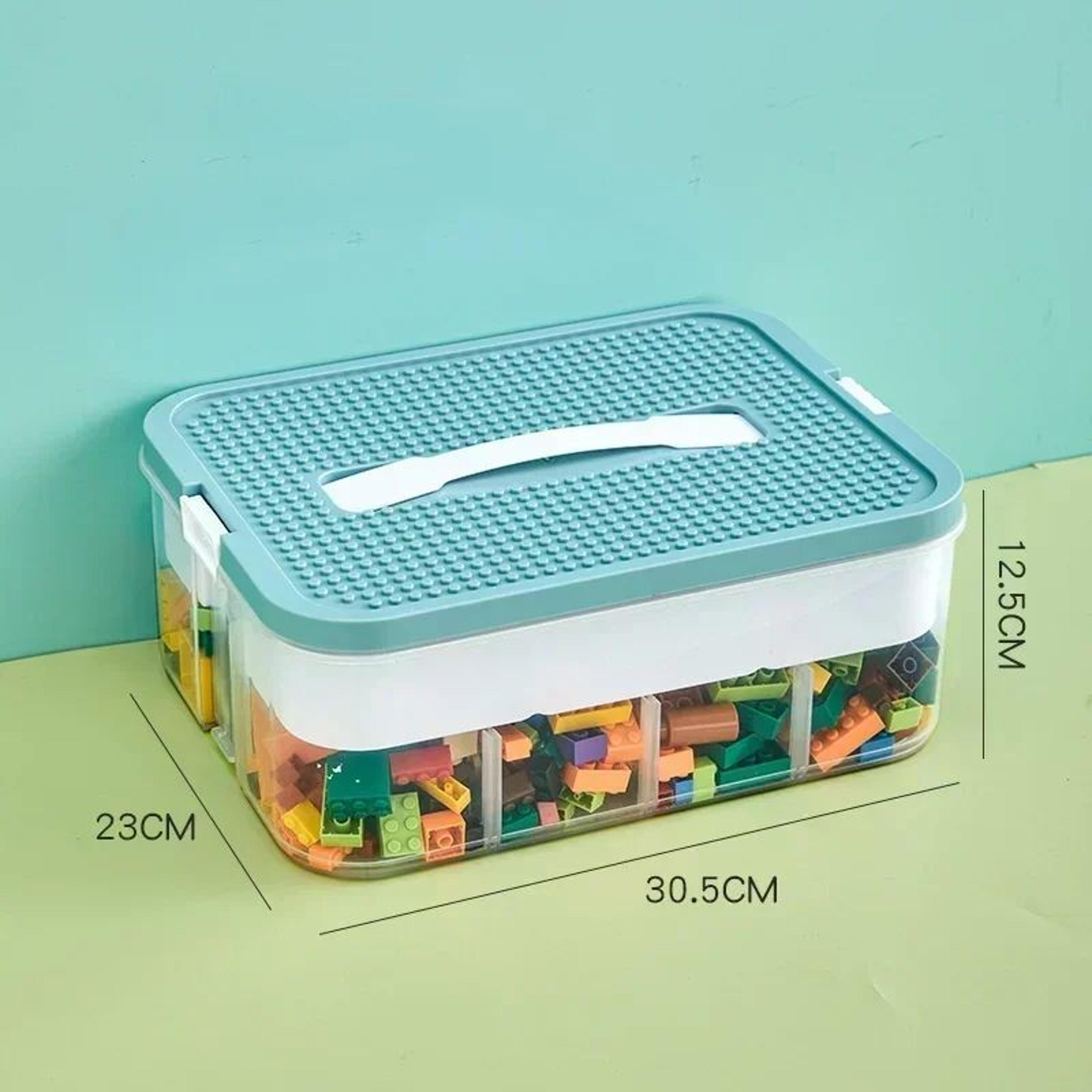 Transparent Stackable LEGO Storage Box  Dustproof  Moisture Proof Plastic Organizer For Kids Buildi 6