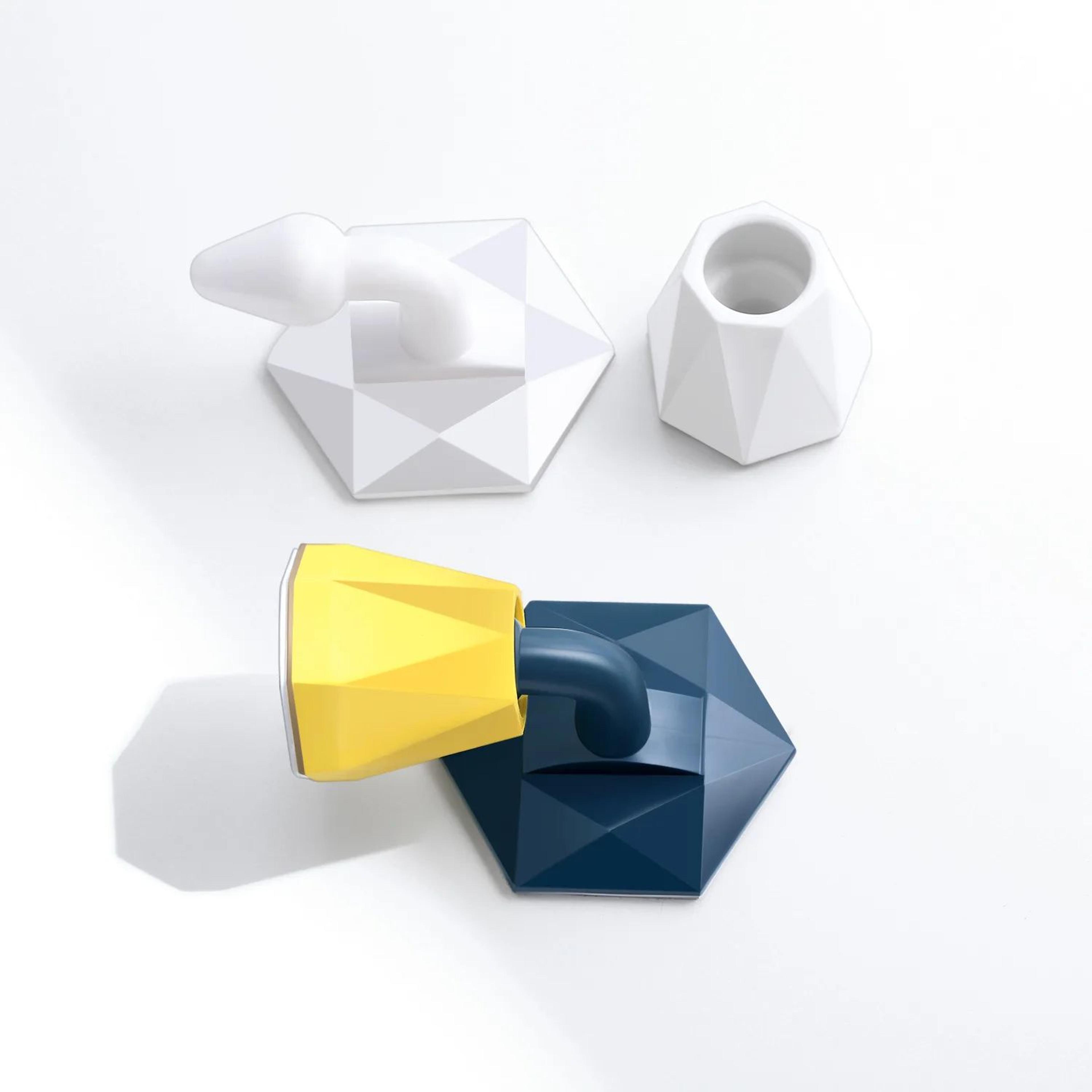 Silent Silicone Door Stopper  No Drill Wall Mount Door Holder With Strong Suction Anti Bump  Touch  3