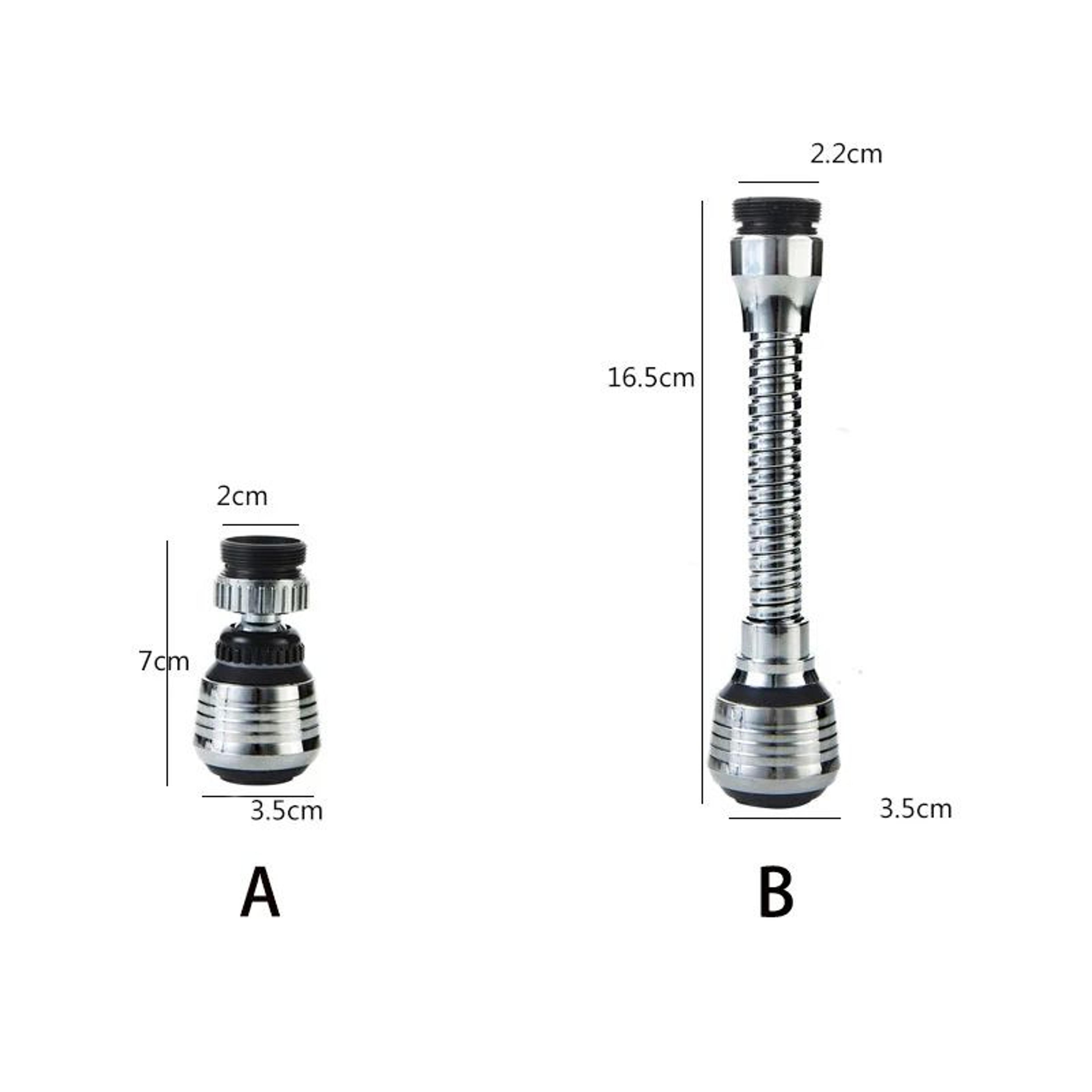 360 Rotating Faucet Extender Aerator  High Pressure Water Saving Bubbler For Kitchen  Bathroom Sink 5
