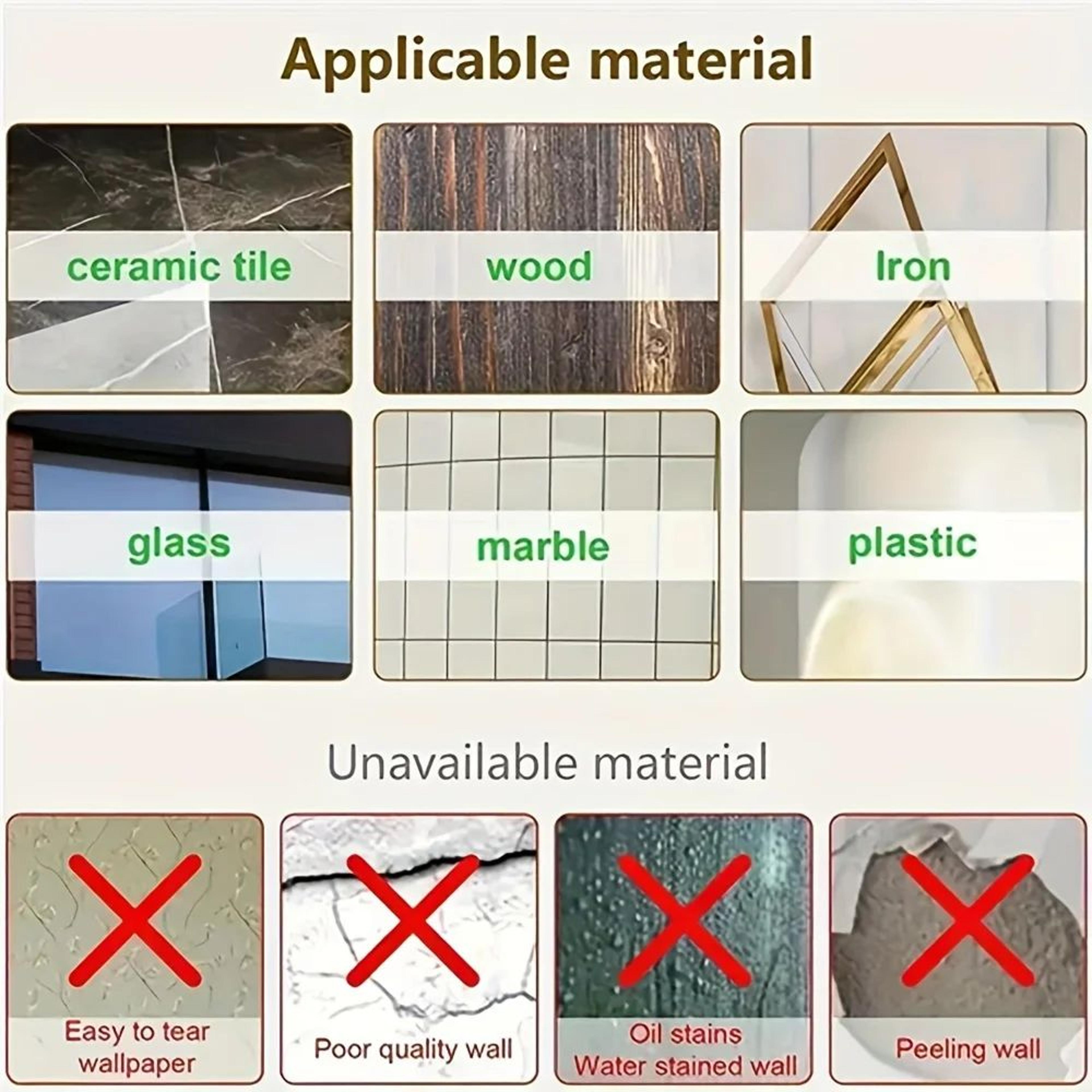 Heavy Weight Hook And Loop Adhesive Mounting Strips  Strong DoubleSided Fasteners For Picture Frame 4