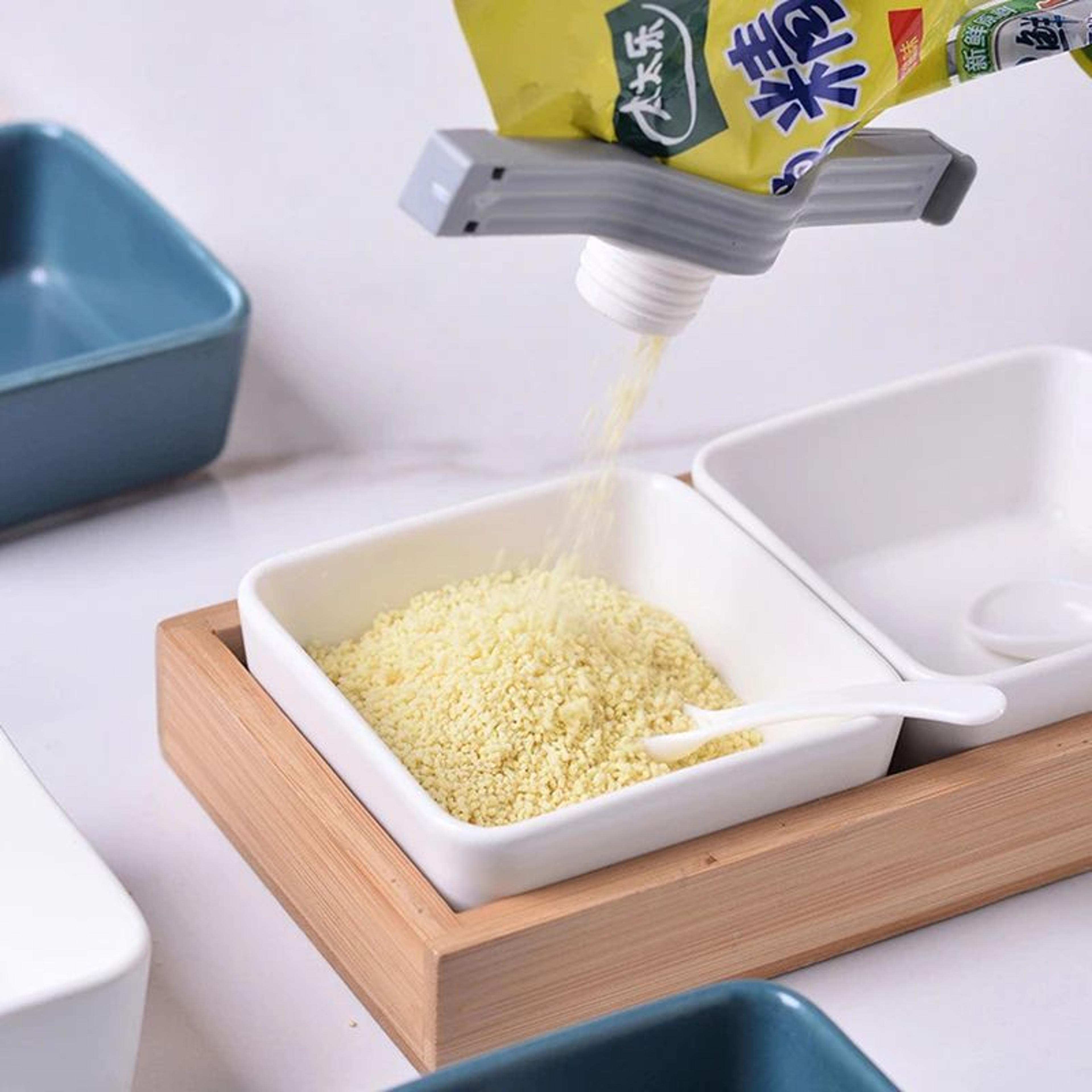 Food Storage Sealing Clips  MoistureProof  DustProof Bag Clips For Kitchen Snacks And Seasoning Bot 4