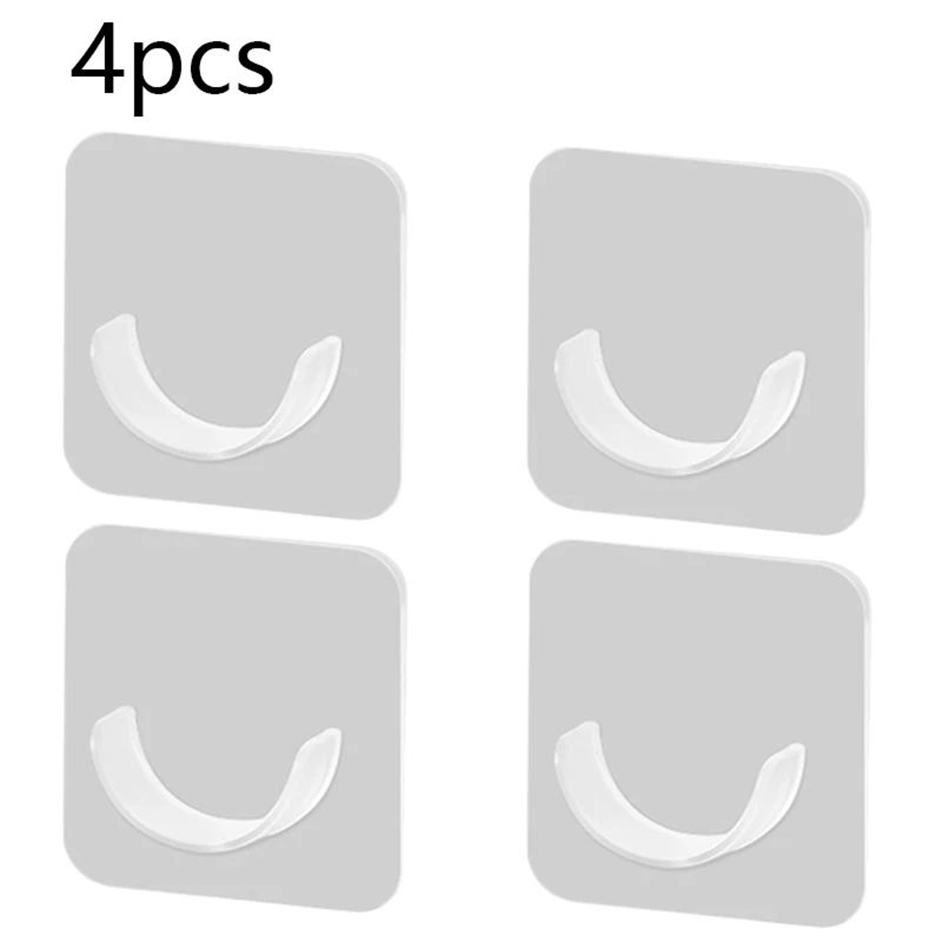 No Drill Curtain Rod Holders With Strong Adhesive  Shower  Tension Rod Brackets For Bathroom  Windo