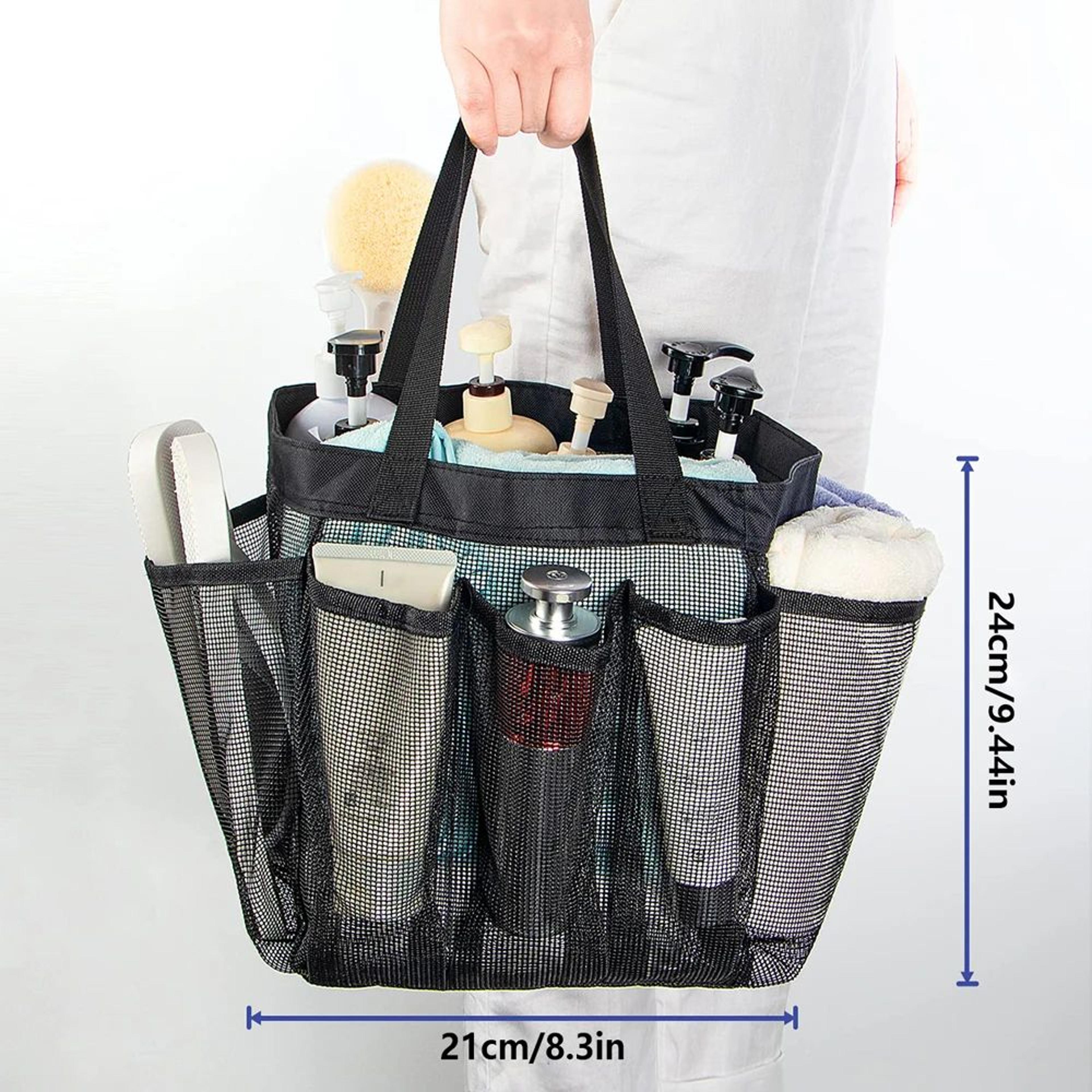 Hanging Mesh Shower Caddy  Portable 8Pocket Dorm Shower Organizer For Bathroom  Gym 5