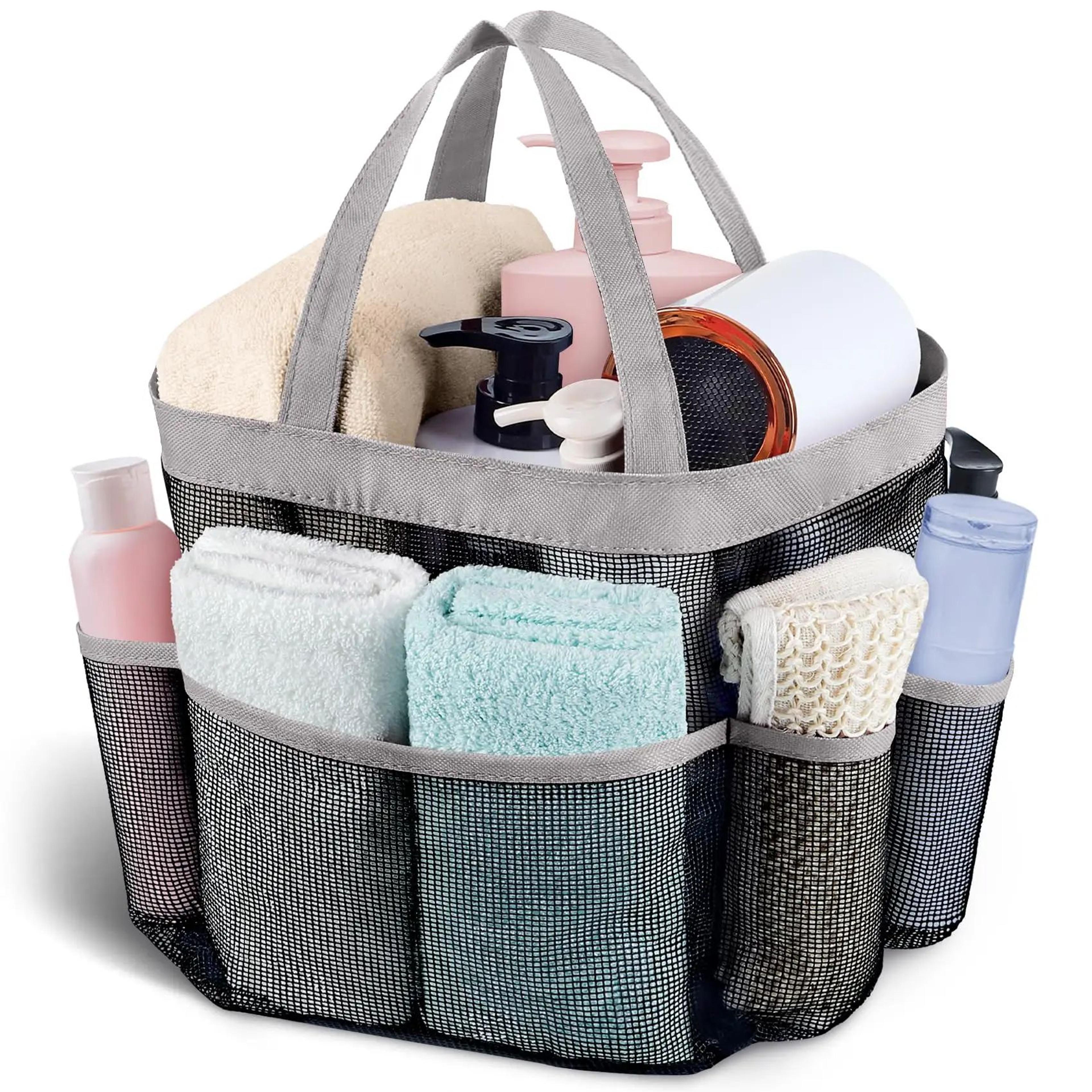 Hanging Mesh Shower Caddy  Portable 8Pocket Dorm Shower Organizer For Bathroom  Gym 7