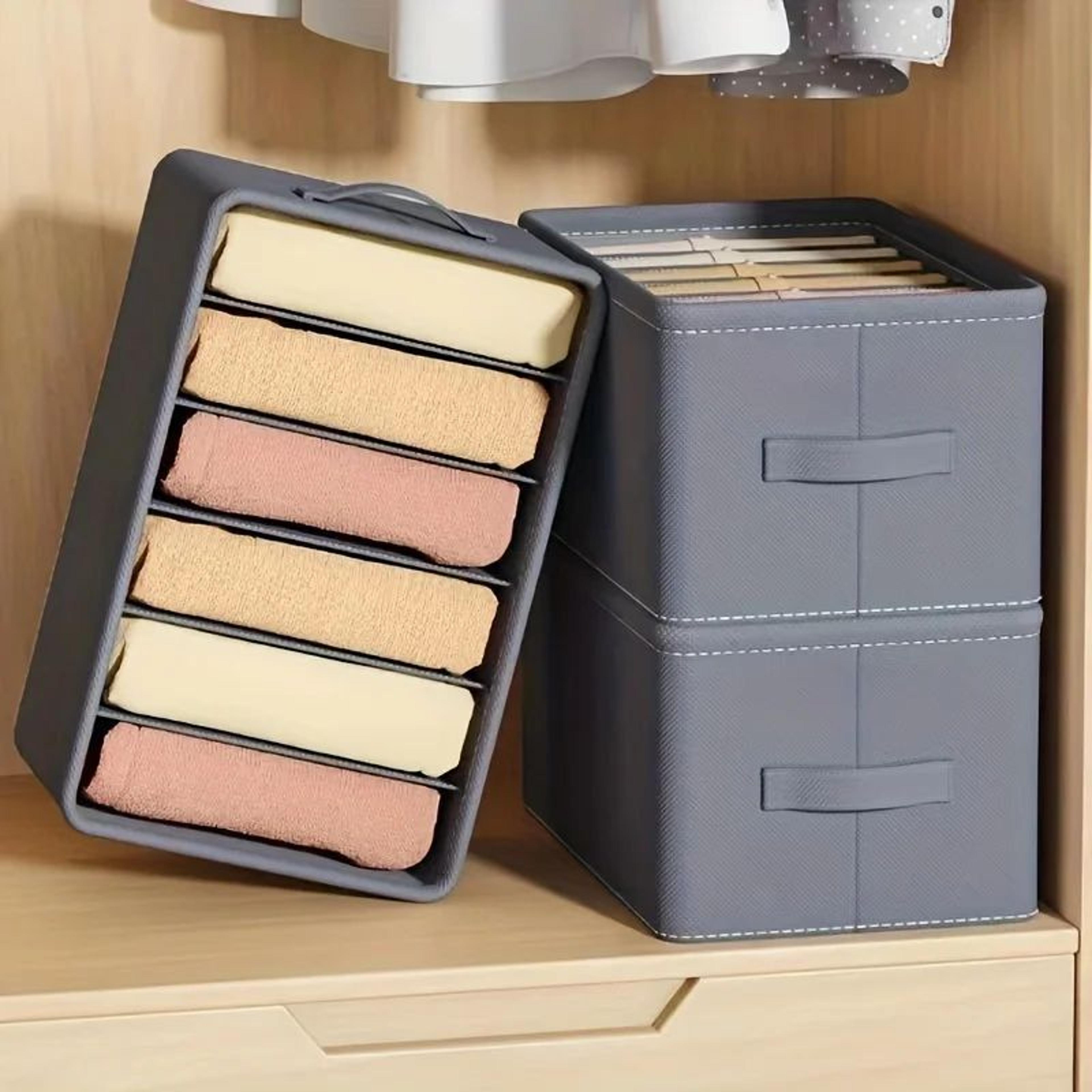 PP Board Clothes Storage Box Organizer  Divided Closet Organizer For Jeans Sweaters Shirts  Pants 2