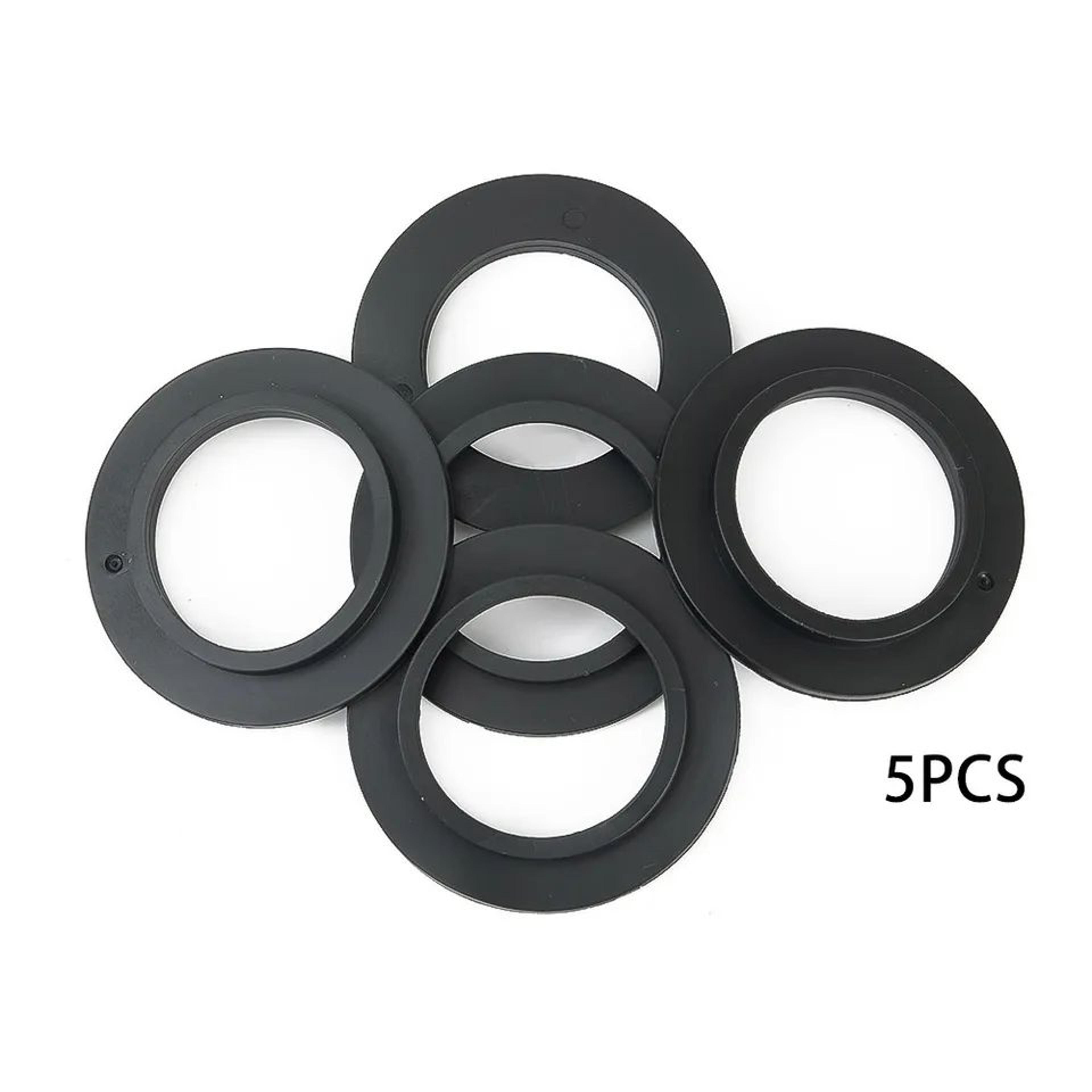 5 Pcs Sink Drain Rubber Seal Gaskets  Universal Replacement Washers For Basket Strainer Plugs 2