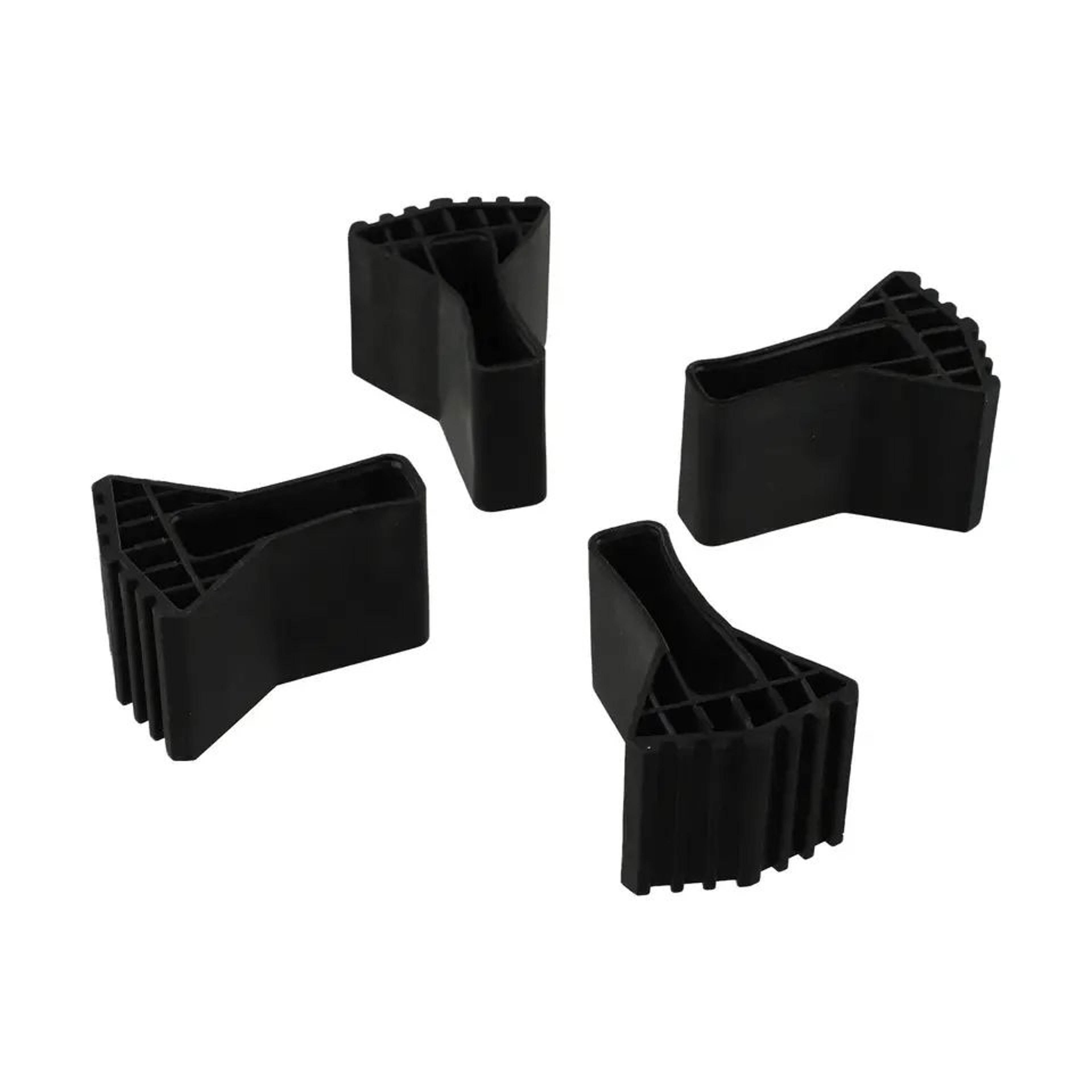 4 Pcs Non Slip Ladder Foot Pads  Rubber Replacement Feet Covers For Ladder Chair  Furniture Legs 3