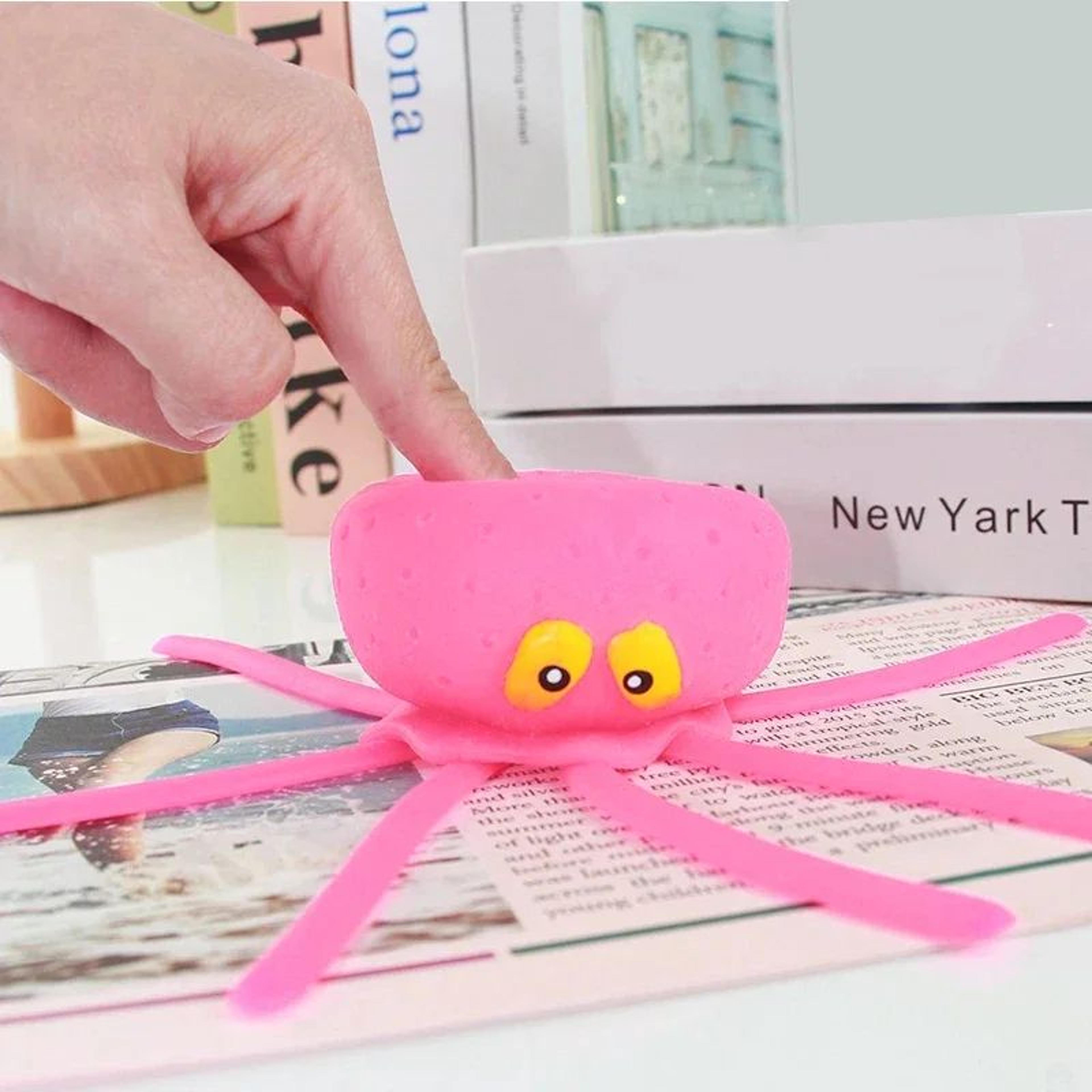 Octopus Sponge Bath Toy For Babies  Water Absorbing Squeeze Toy For Bath  Pool Play 2