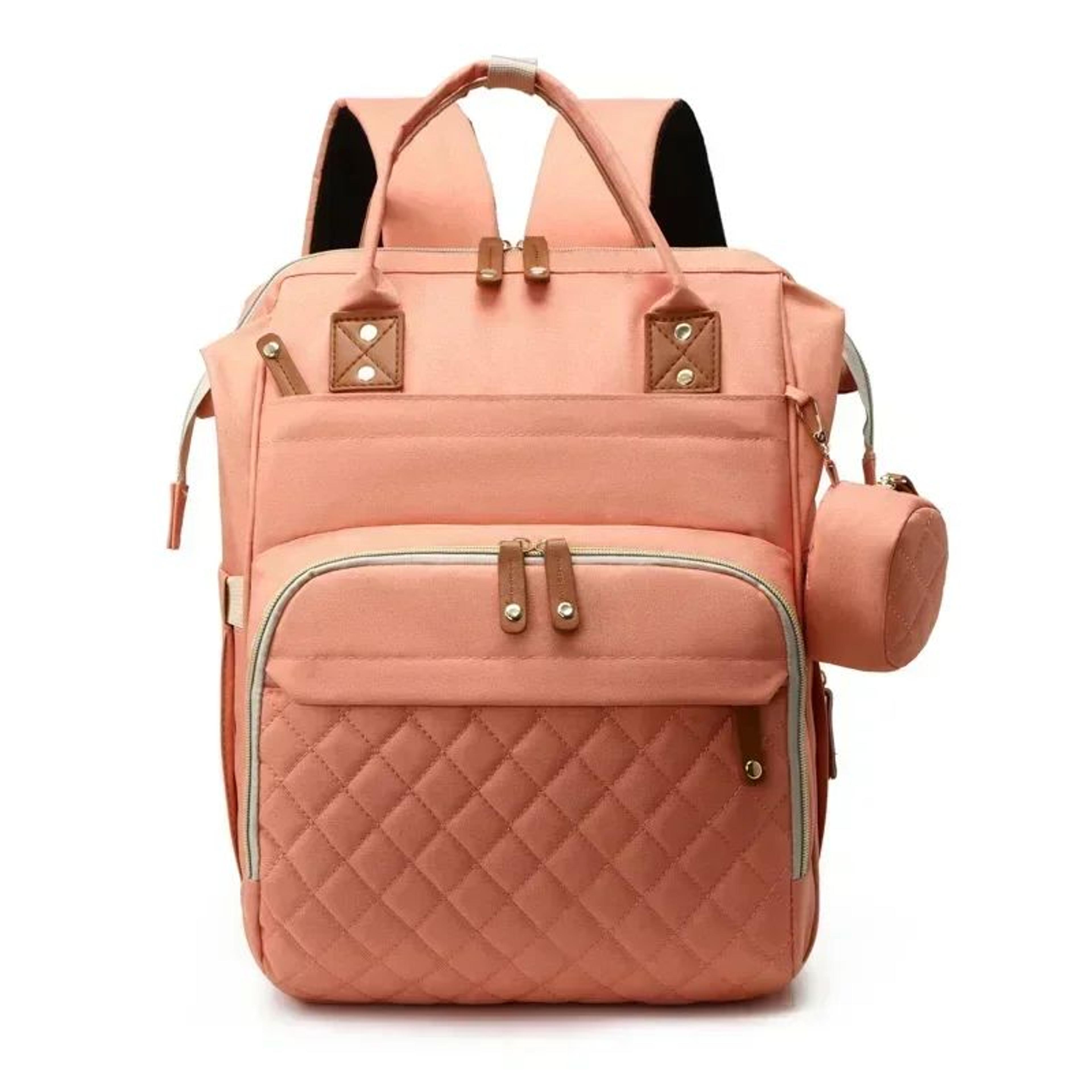 USB Mummy Diaper Bag Backpack  Large Capacity Waterproof Baby Care Maternity Nappy Bag With Wet Poc 6