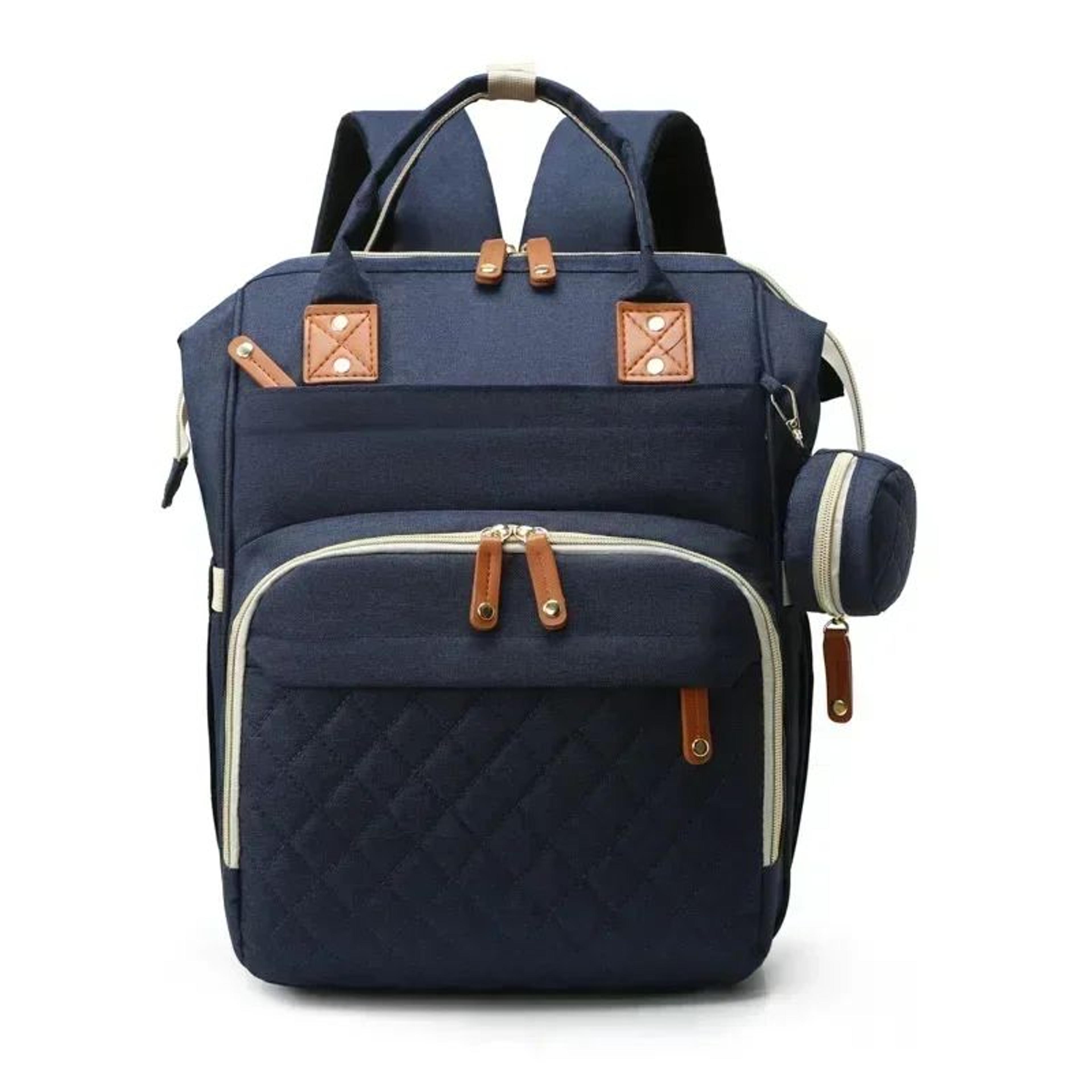 USB Mummy Diaper Bag Backpack  Large Capacity Waterproof Baby Care Maternity Nappy Bag With Wet Poc 9