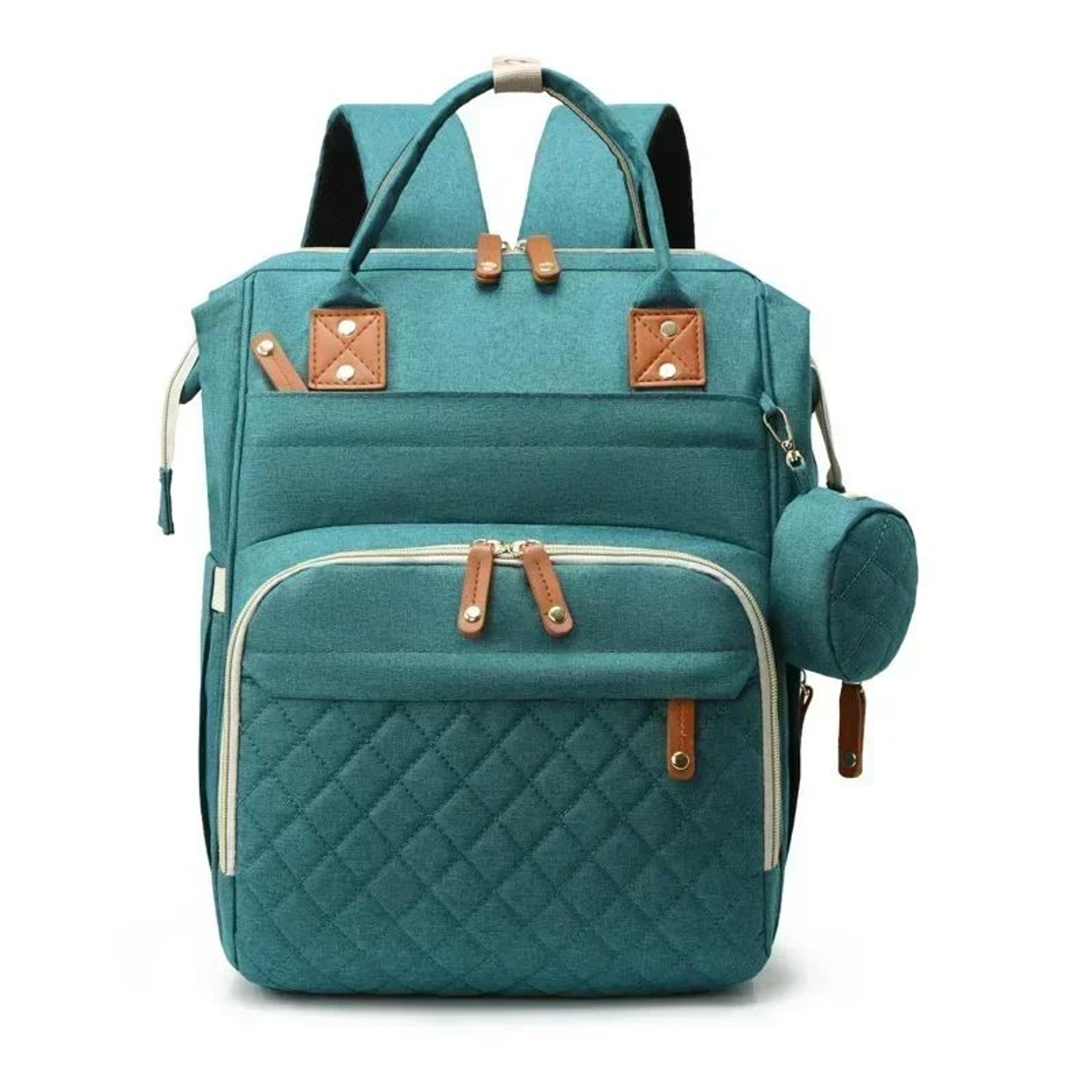 USB Mummy Diaper Bag Backpack  Large Capacity Waterproof Baby Care Maternity Nappy Bag With Wet Poc 10