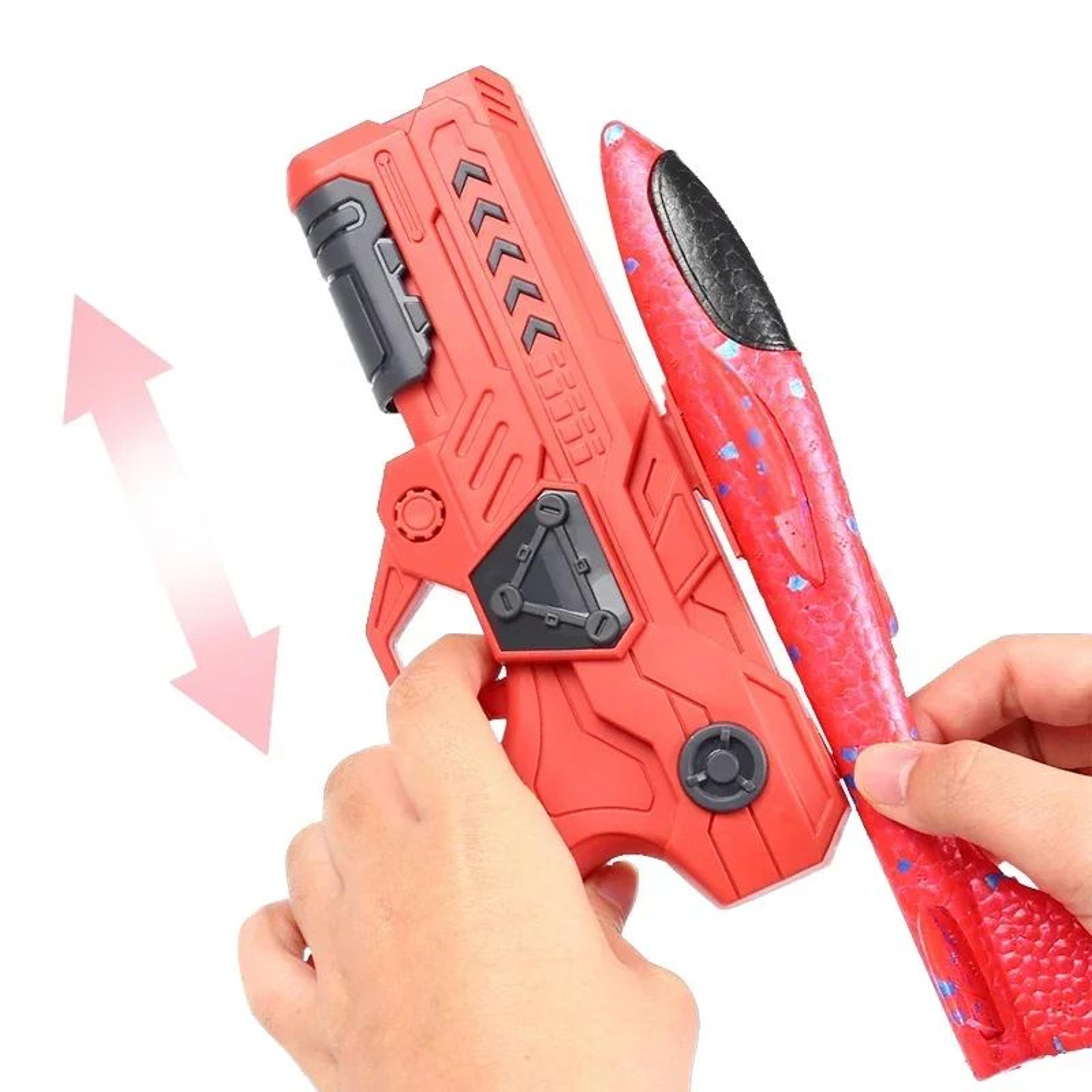Foam Airplane Launcher Toy  Outdoor Flying Catapult Plane For Kids Safe EPP Birthday Gift 2